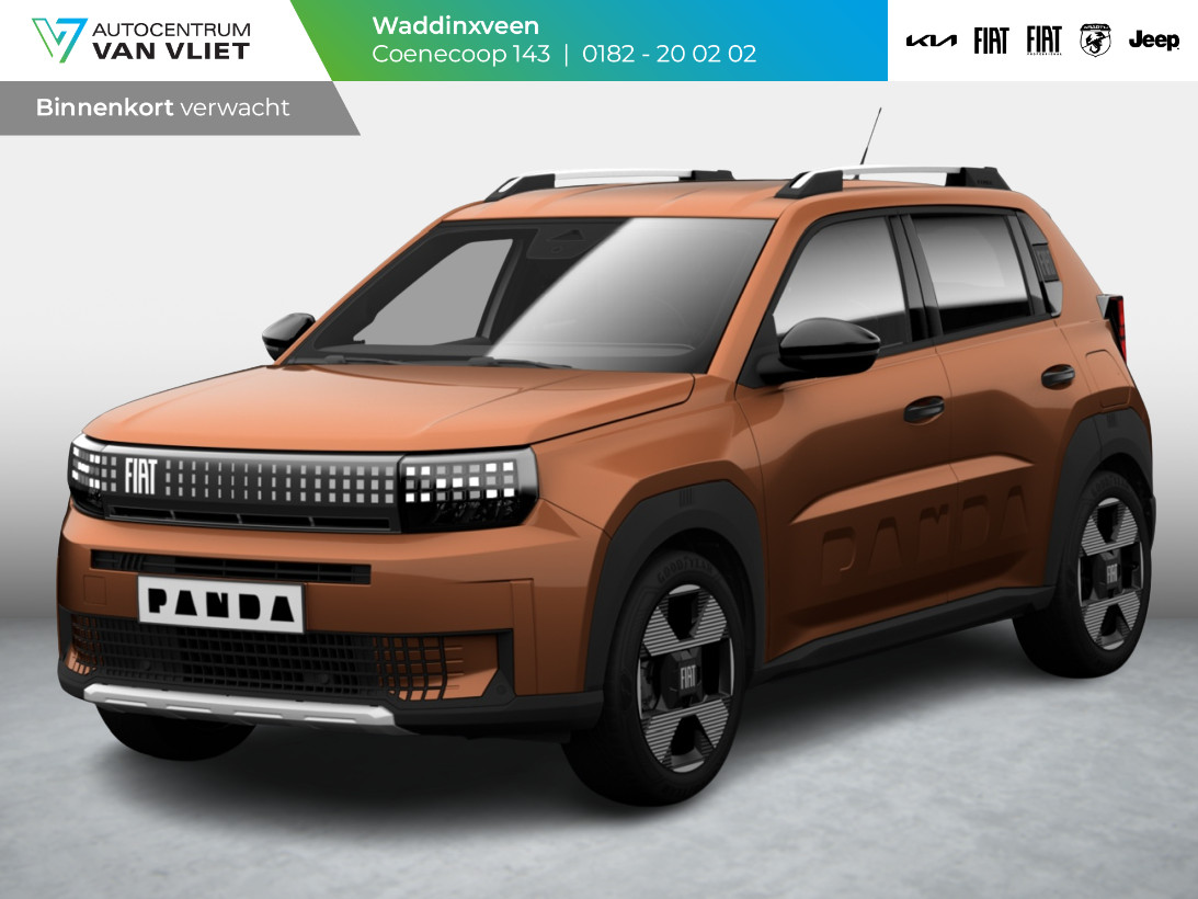 Fiat Panda Grande 1.2 Hybrid La Prima | Automaat | Camera | Clima | Apple Carplay | Cruise | Navi | 17" | Winter Pack
