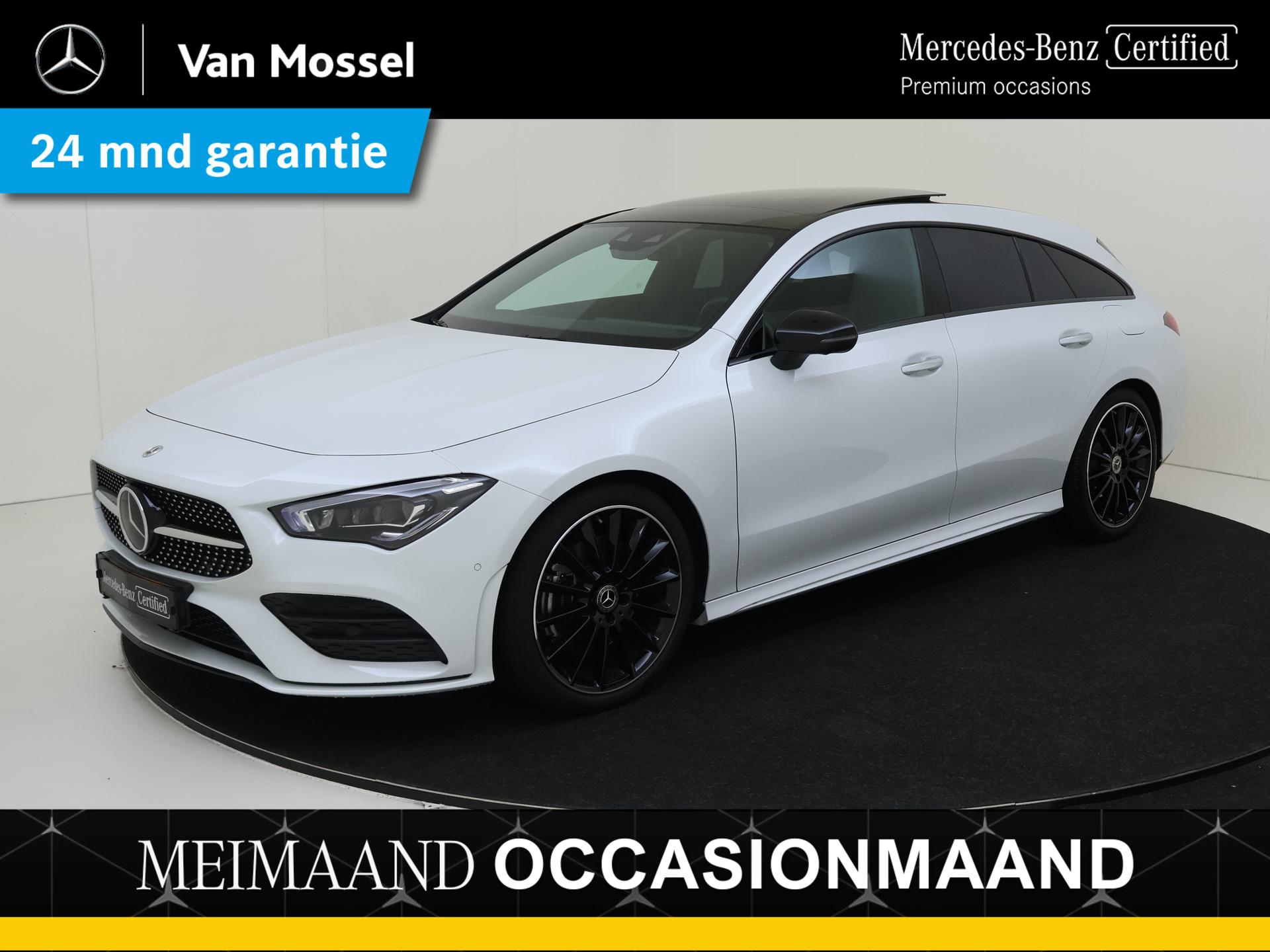 Mercedes-Benz CLA Shooting Brake 200 AMG Line / Stoelverwarming / 360Graden-Camera / Night-Pakket /
