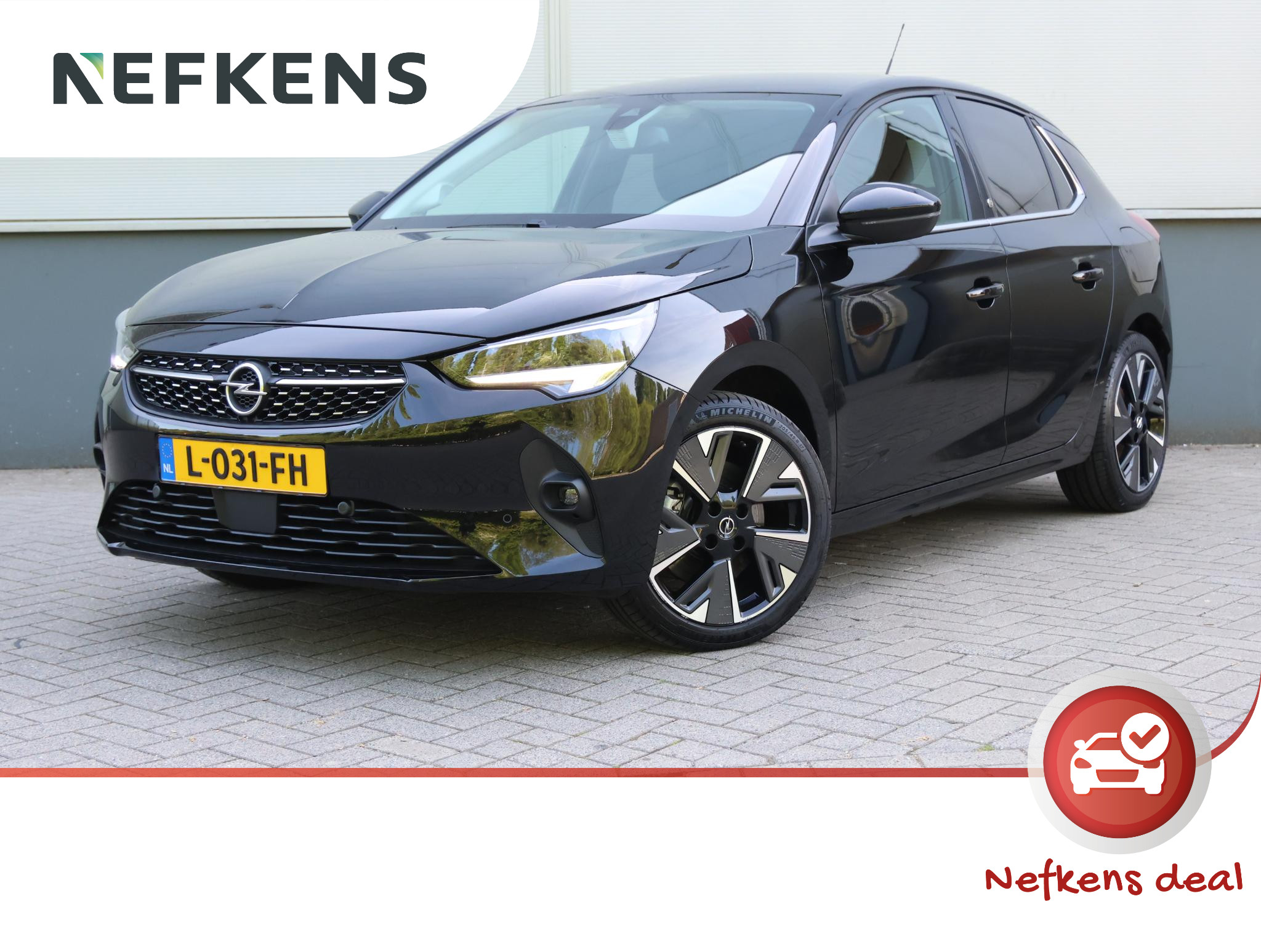 Opel Corsa-e Elegance 50 kWh | Navigatie | AppleCarPlay | PDC V- A | Camera | Donker getint Glas | Mist lampen |