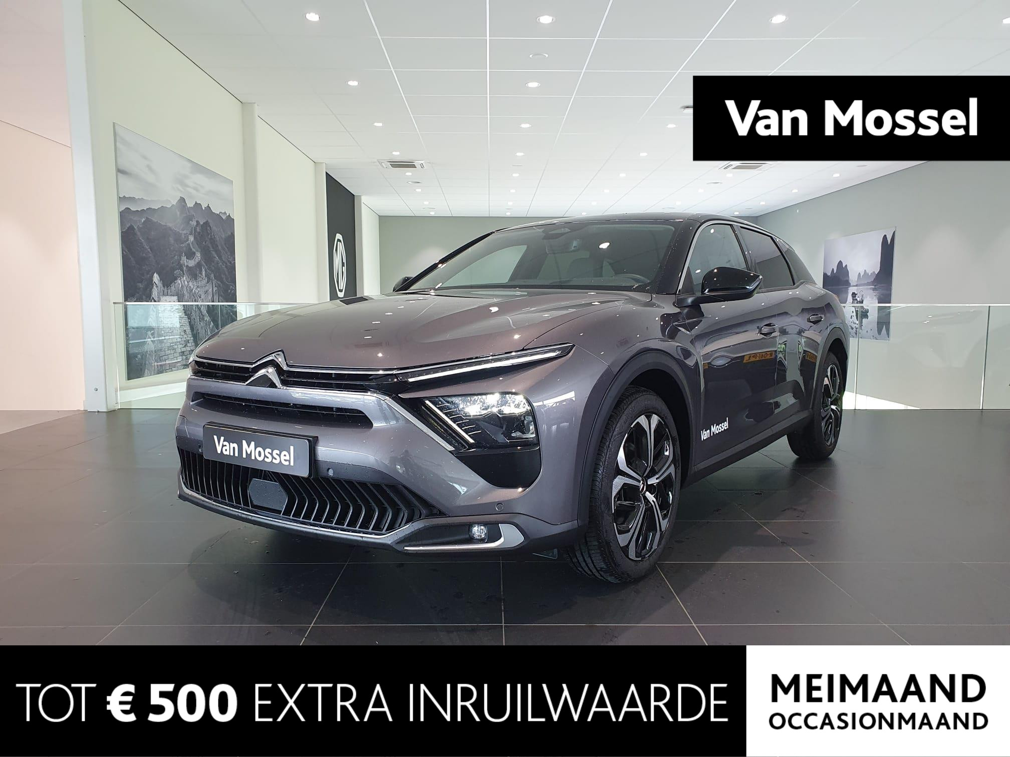 Citroën C5 X Business Plus | Verwarmbare Voorruit | Voor en Achter Sensoren | Navigatie | Apple en Android Carplay | 180graden camera | Verwarmbare voorstoelen | Massagestoelen | Bel voor de actuele kilometerstand