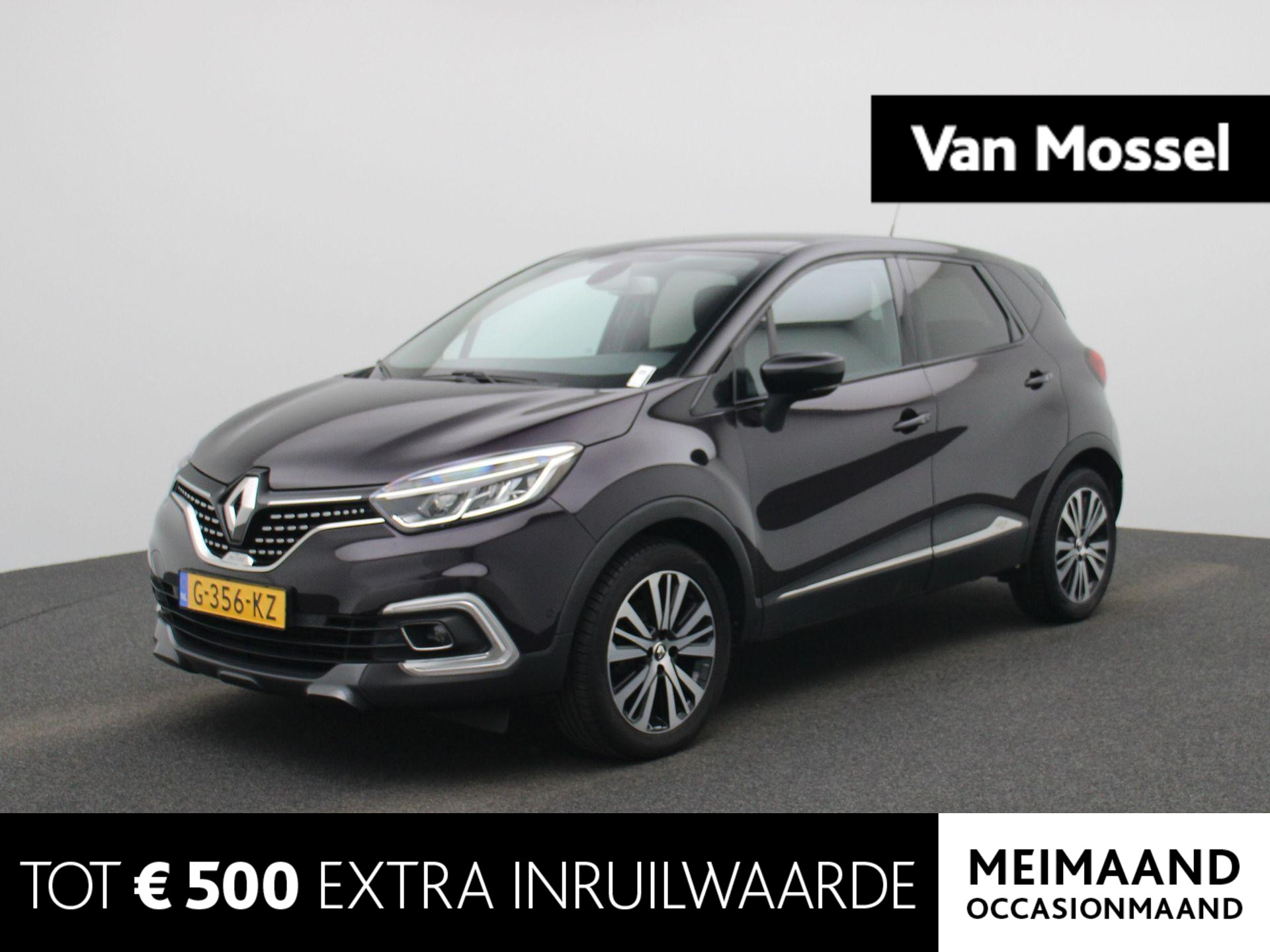 Renault Captur 1.3 TCe Initiale Paris | Achteruitrijcamera | Lederen Bekleding | Stoelverwarming | Parkeersensoren | Trekhaak |