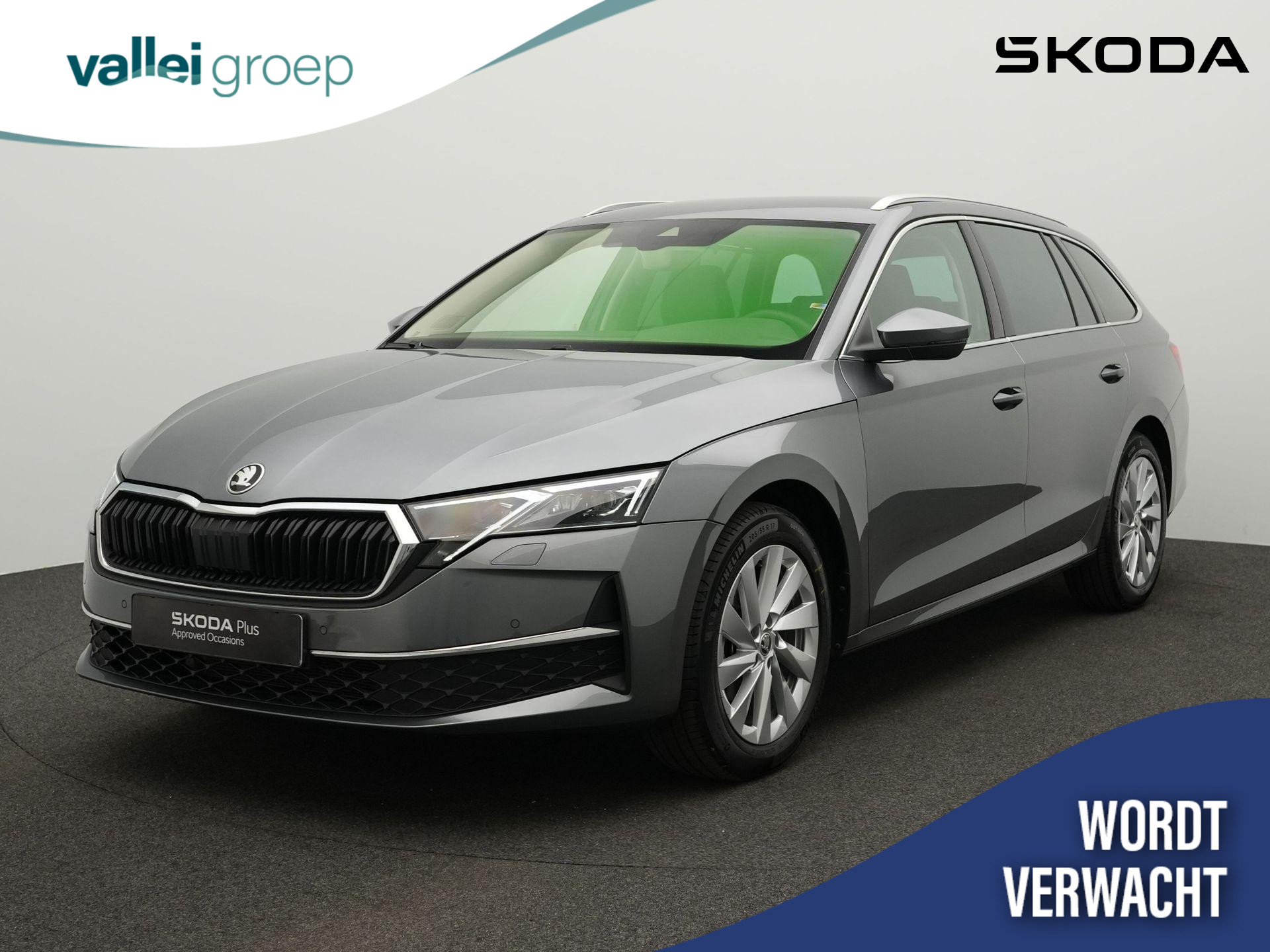 Škoda Octavia Combi 1.5 TSI 150 pk DSG MHEV Business Edition | Matrix LED | Achteruitrijcamera | Navigatie | Stoelverwarming | Leder/stof