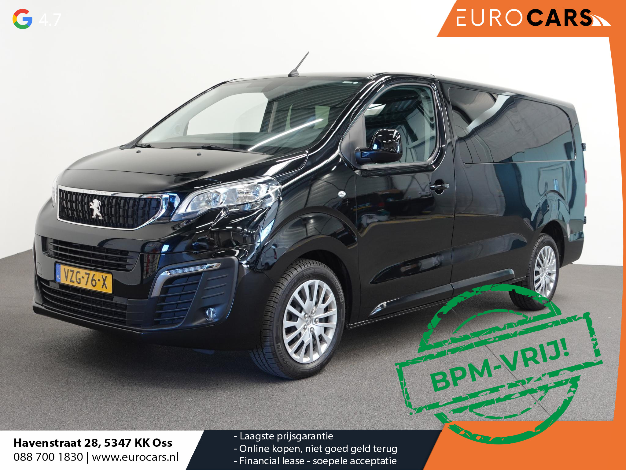 Peugeot Expert 2.0 Hdi 180PK Peugeot Expert 2.0 Hdi Automaat Dubbele Cabine Navigatie Parkeersensoren Clima Control Trekhaak