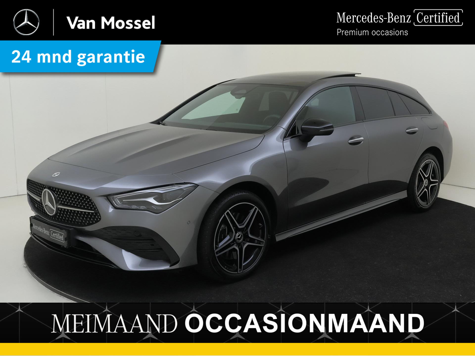 Mercedes-Benz CLA Shooting Brake 250 e AMG Line / Stoelverwarming / Achteruitrijcamera / Panaroma-schuifdak /