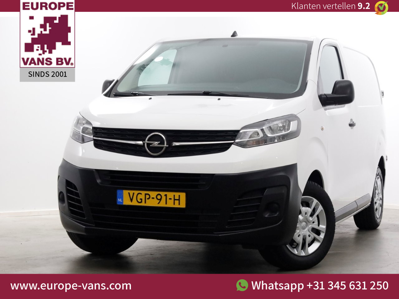 Opel Vivaro 1.5 CDTI 102pk XS Compact Selection Cruise Control 07-2020