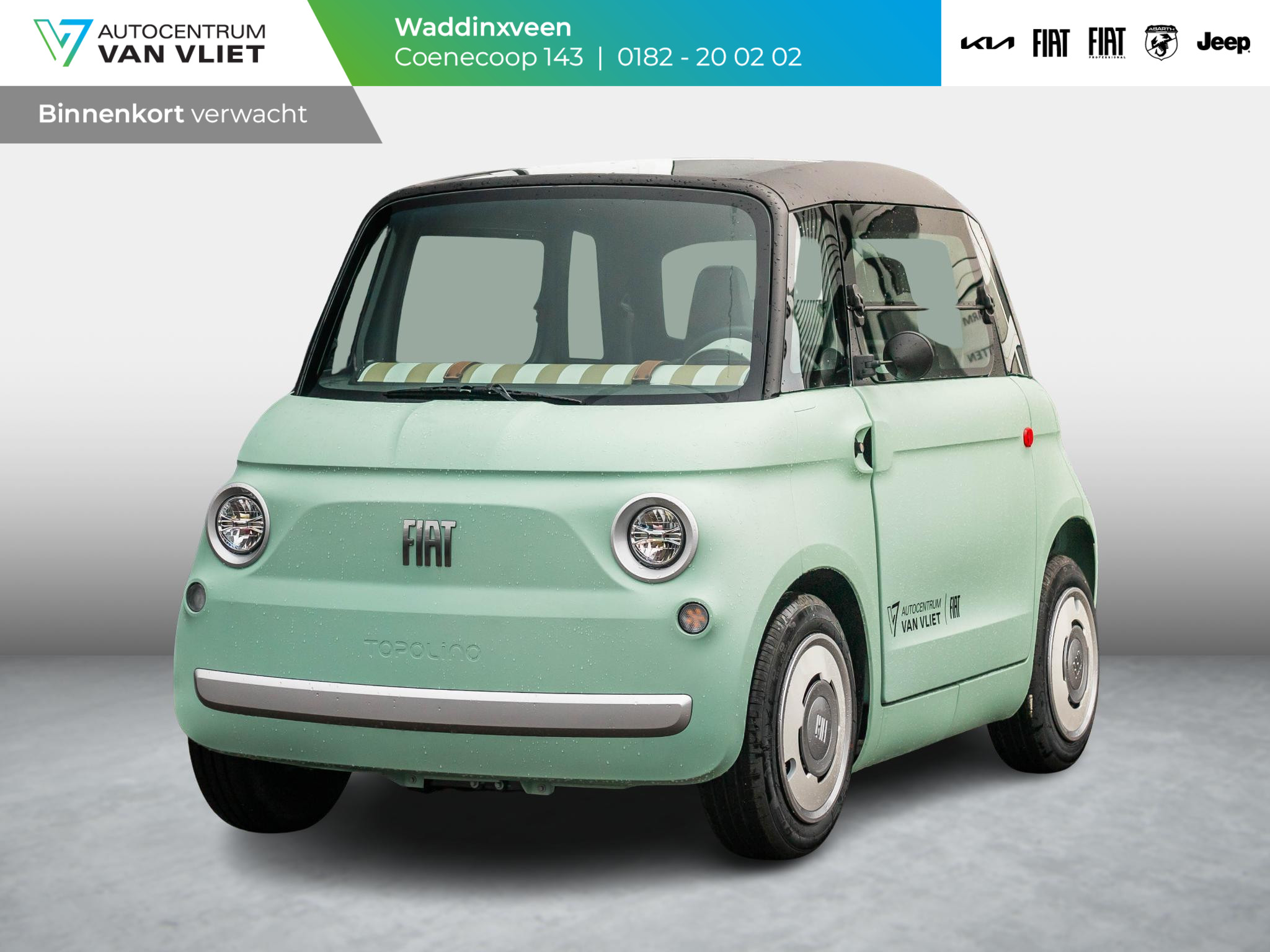 Fiat Topolino Base | Levering Mei 2025 | Actieradius 75km