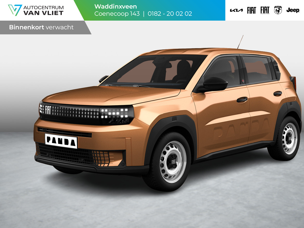 Fiat Panda Grande Red 44 kWh | Airco | Cruise | Apple Carplay | 16" | PDC