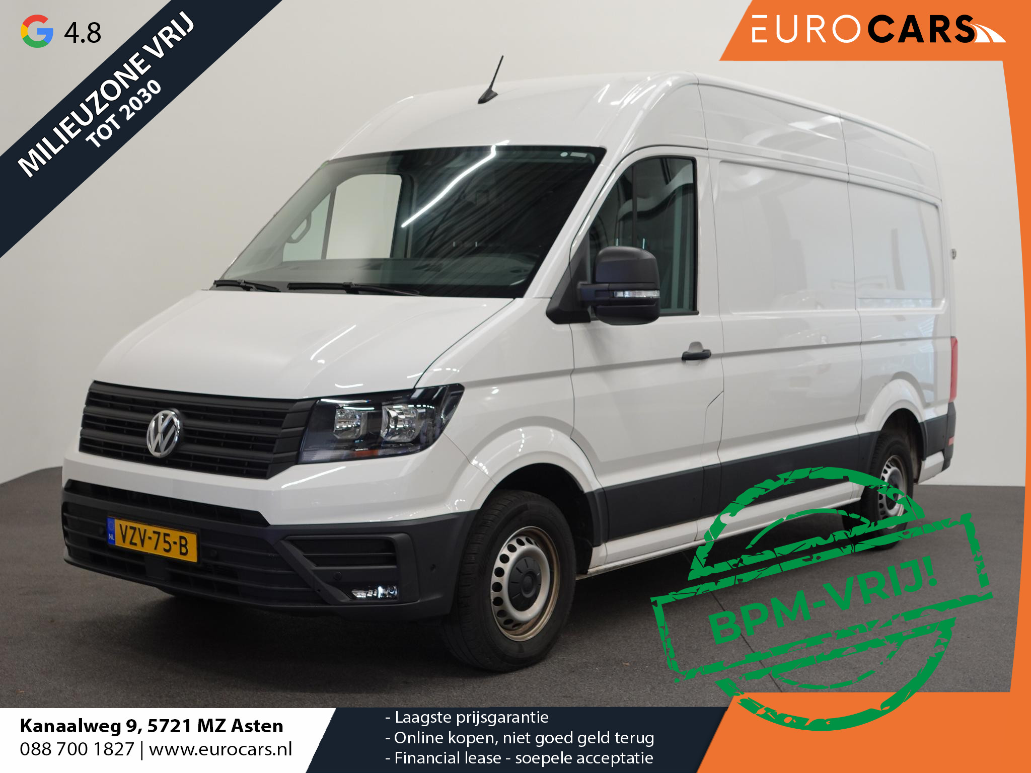 Volkswagen Crafter 30 2.0 TDI L3H3 Highline 177PK Automaat Airco Navi  Camera Trekhaak