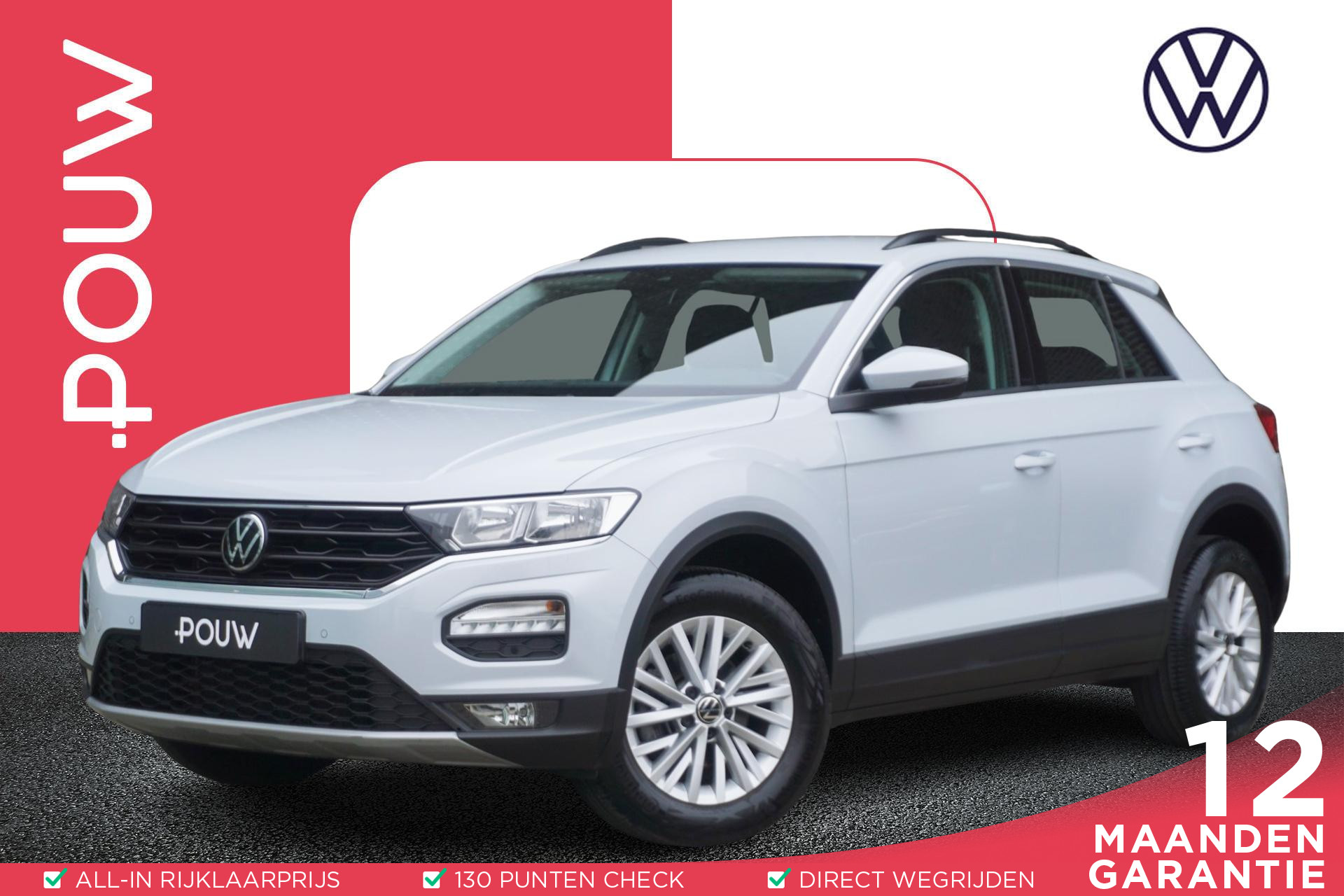 Volkswagen T-Roc 1.0 TSI 110pk Style | Navigatie | Airconditioning | Trekhaak