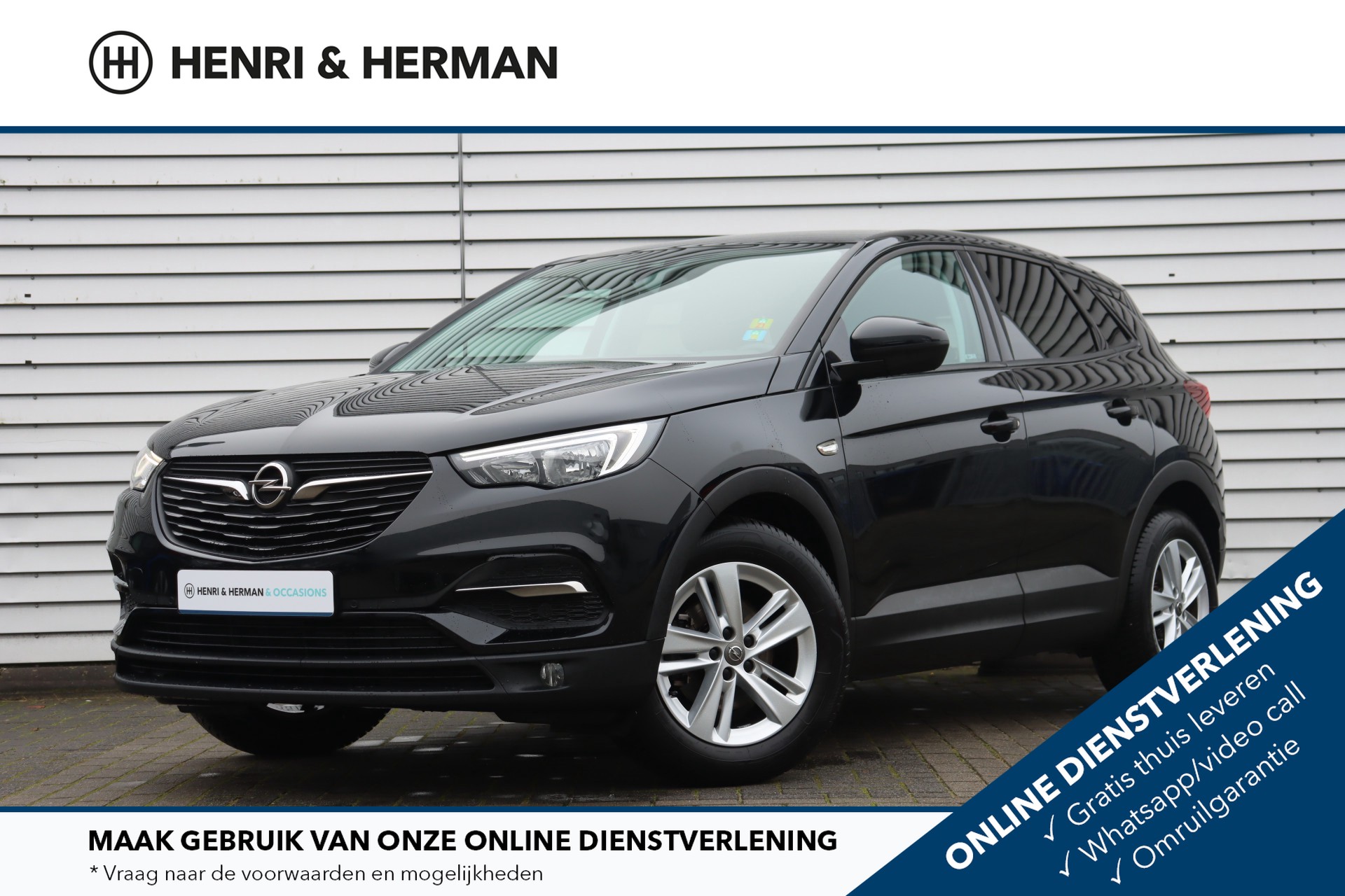 Opel Grandland X 130pk Turbo Online Edition (1ste eig./Climate/NAV./PDC/17"LMV)