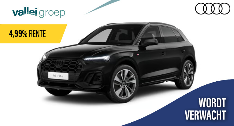 Audi Q5 50 TFSI e 299 PK S edition Competition | Glazen panoramadak | Adaptive air suspension | Asssistentiepakket parking |