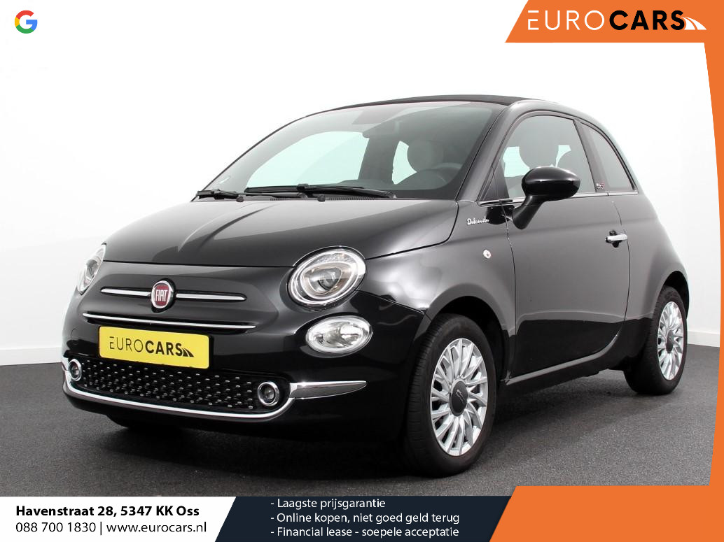 Fiat 500C 1.0 Hybrid Dolcevita Cabrio Cruise control Climate control Radio Elektrische ramen Lichtmetalen velgen
