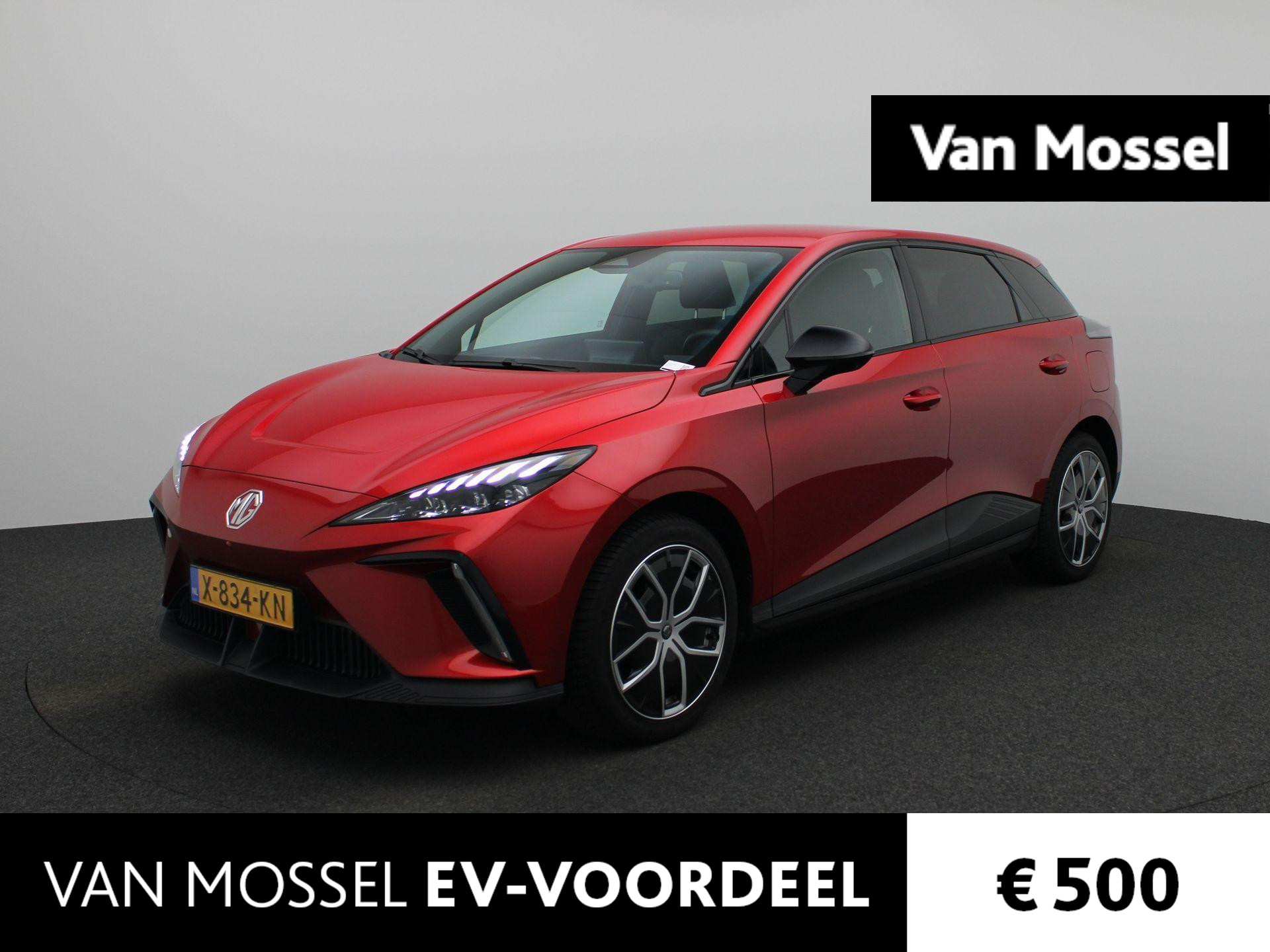 MG 4 Luxury 64 kWh 87 PK | Apple Carplay | Navigatie | Achteruitrijcamera | LED Koplampen | Cruise Control Adaptive | DAB + | Keyless Entry | Lichtmetalen Velgen 18'' |