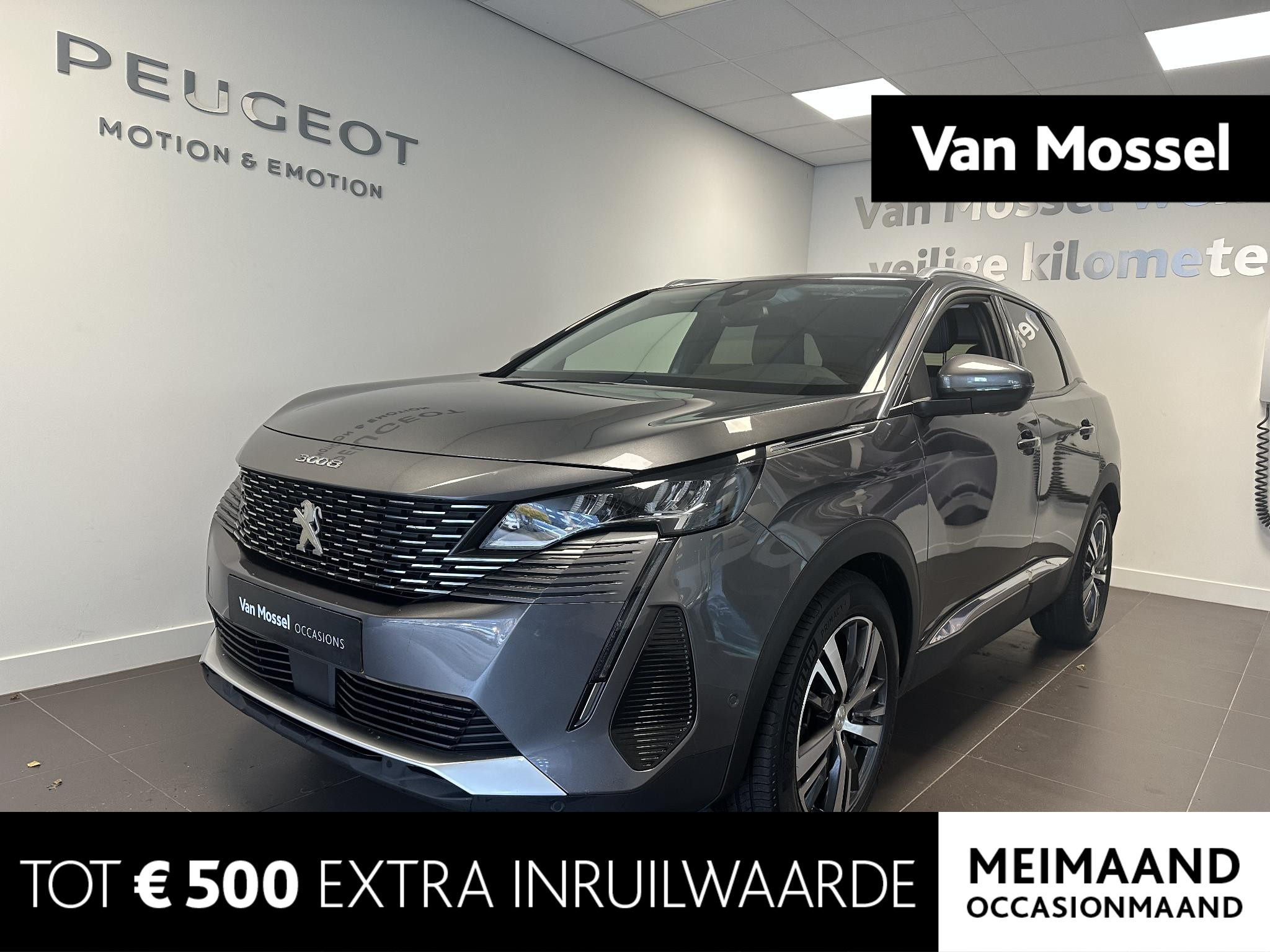 Peugeot 3008 1.2 PureTech Blue Lease Allure | Nav | Camera | Elek. Achterklep | 18' Inch Lichtmetalen velgen |