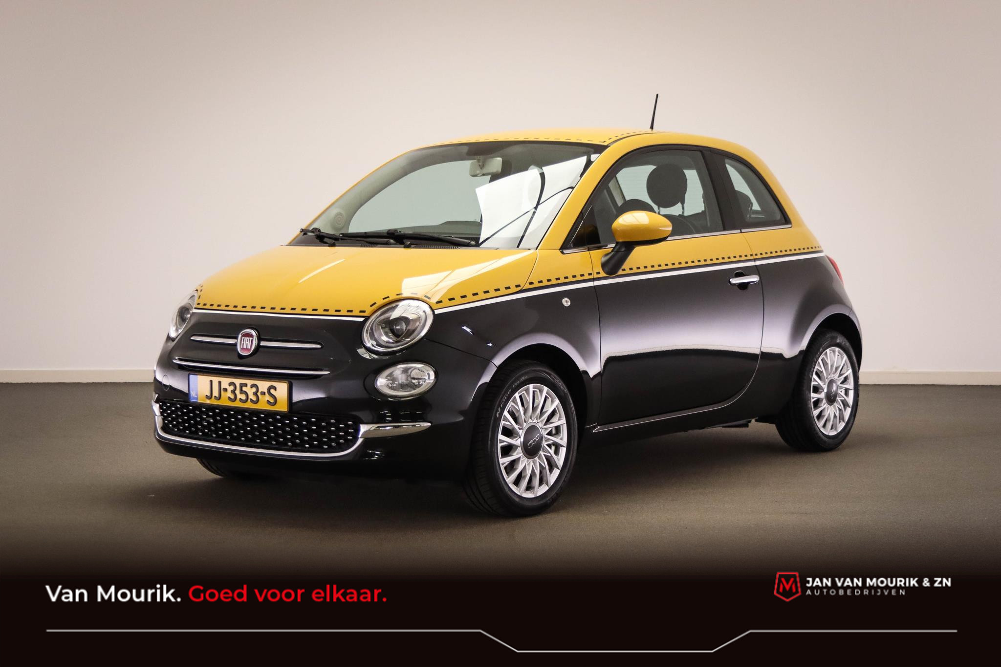 Fiat 500 0.9 TwinAir Turbo Lounge | AIRCO |  NAVIGATIE | UCONNECT | DAB | 15"