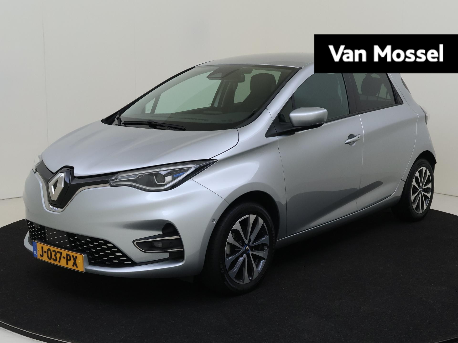 Renault ZOE R135 Intens 52 kWh (ex Accu) Huuraccu vanaf € 64,- pm| Navigatie | Climate Control | Lederenbekleding & Stoelverwarming | Bose Geluidsysteem | Parkeersensoren & Camera | Privacy Glass | Keyless Entry |