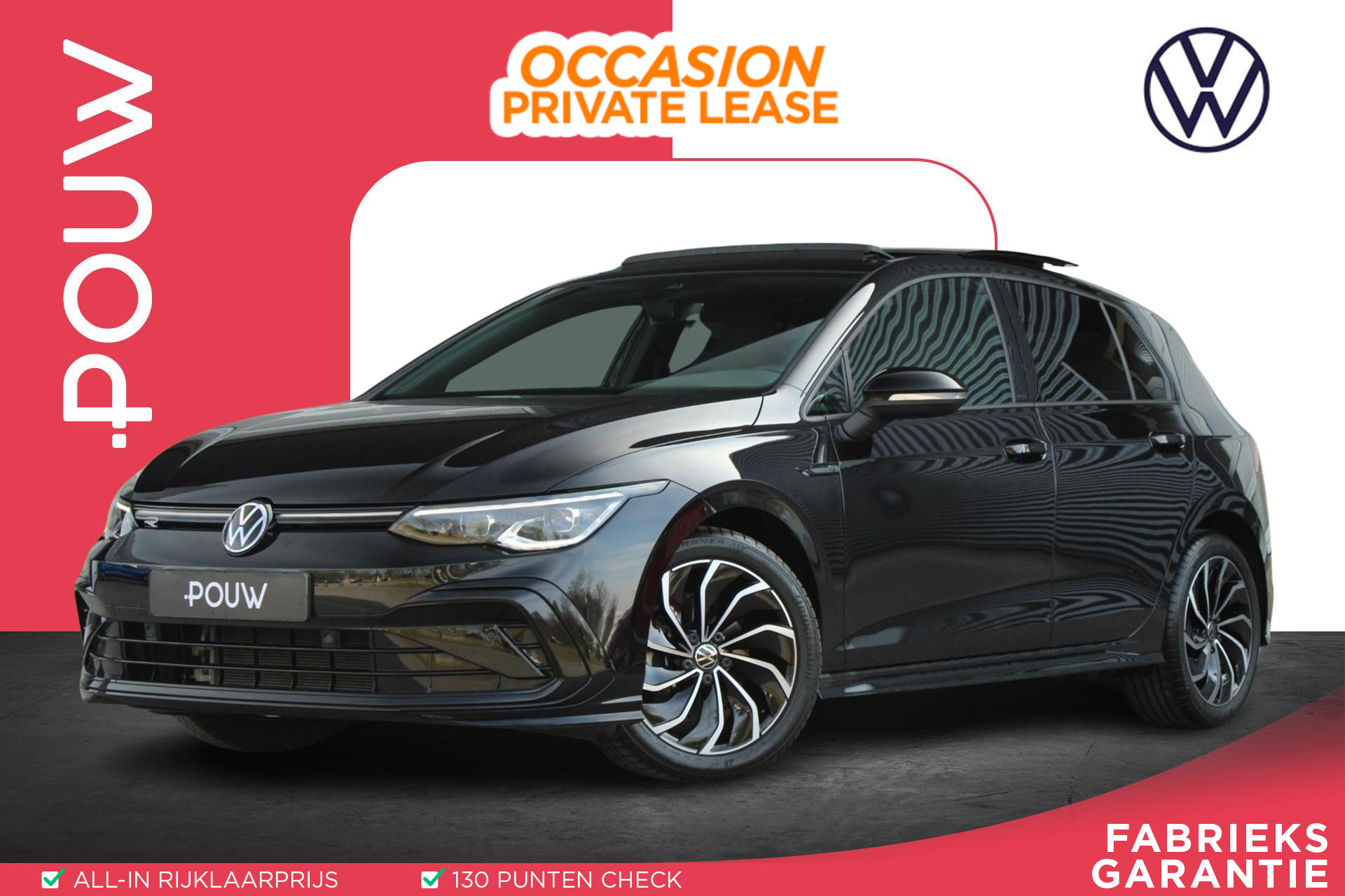 Volkswagen Golf 1.5 eTSI 130pk DSG R-Line | Panorama Schuif-/kanteldak | IQ Light | Stoel & Stuurverwarming