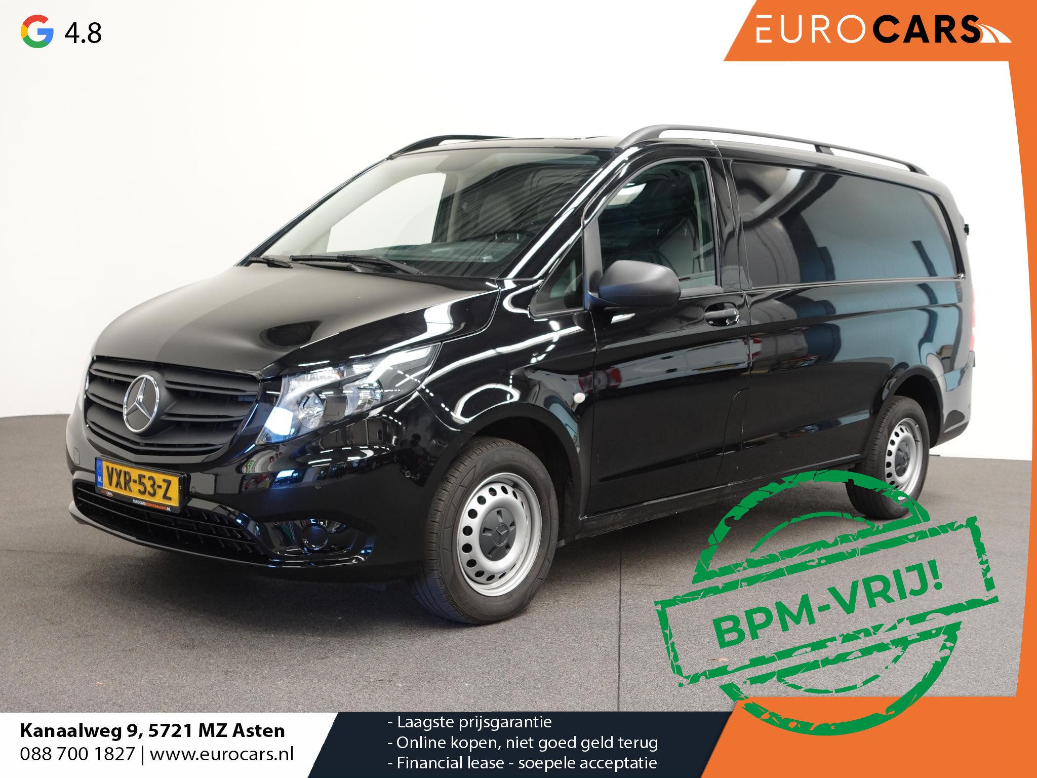 Mercedes-Benz Vito 114 CDI Lang Automaat Airco Bluetooth Camera Trekhaak Navigatie Cruise Control Carplay