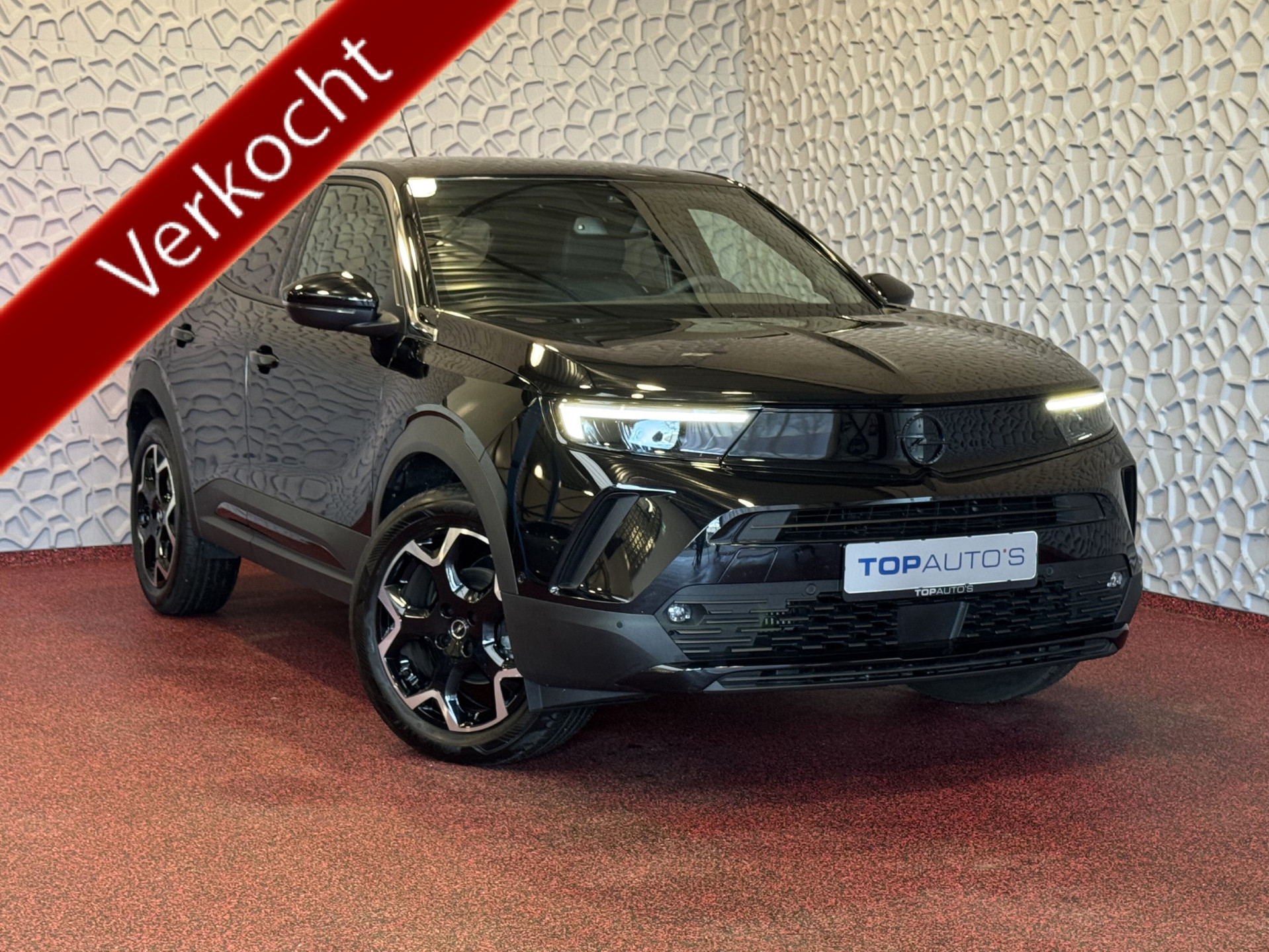 Opel Mokka 1.2 TURBO 130PK ULTIMATE BLACK PACK ALCANTARA STOEL MASSAGE CAMERA 18''LMV BLINDSPOT 2024