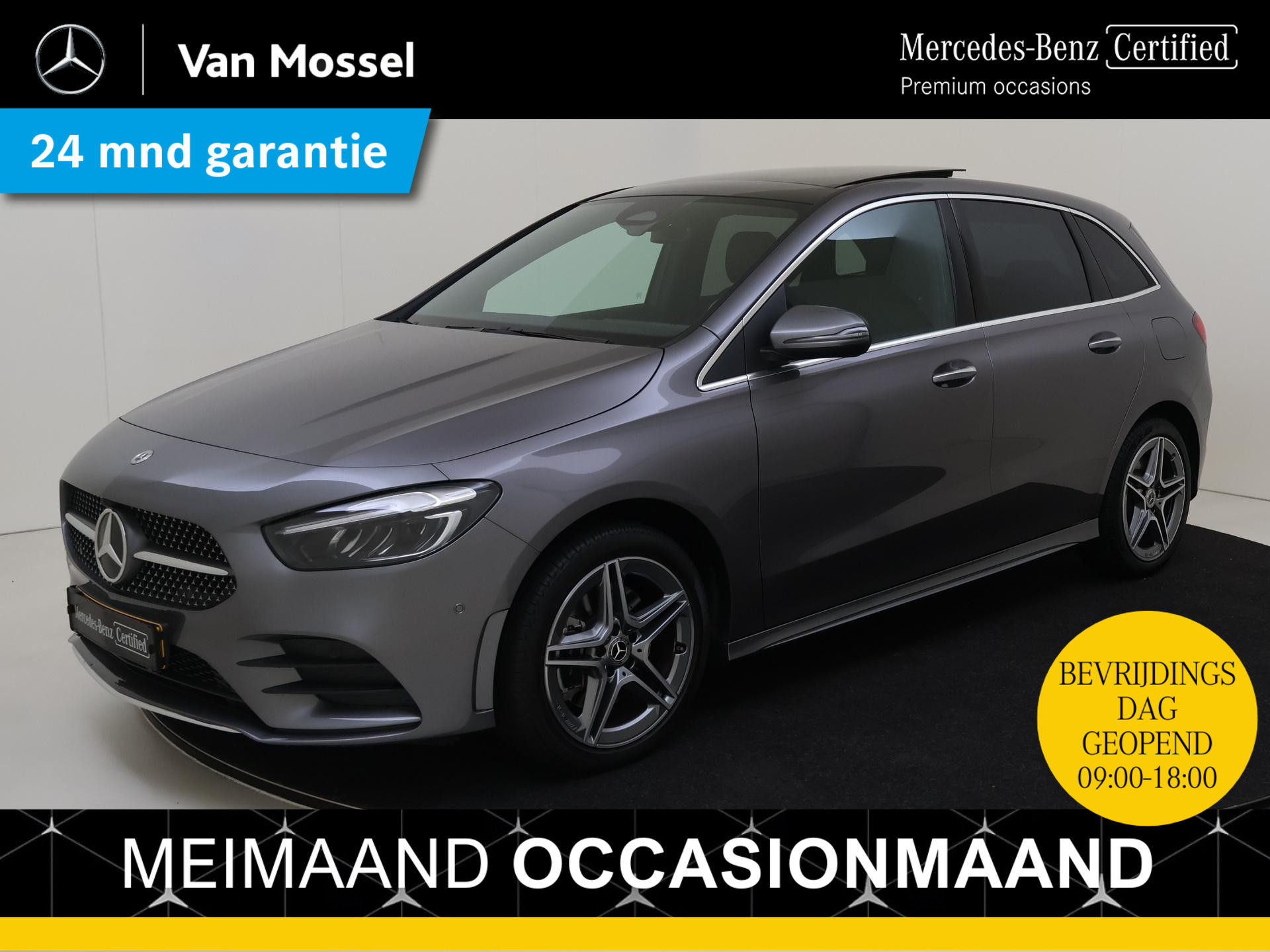 Mercedes-Benz B-Klasse 250 e AMG Line / Premium/ Panoramadak/ 18 inch/ Sfeerverlichting