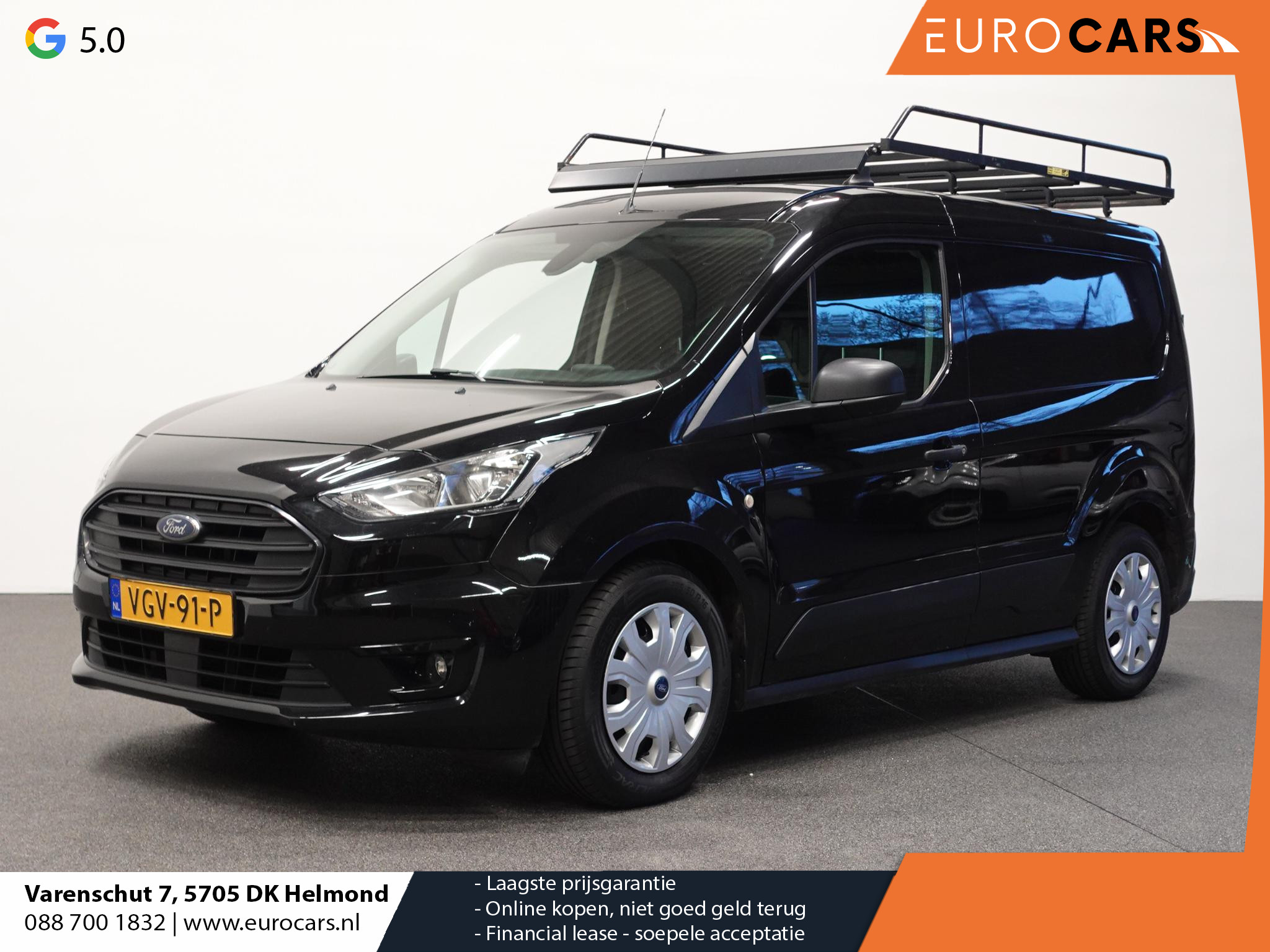 Ford Transit Connect 1.5 EcoBlue L1 Trend Airco Navi Carplay PDC A+Camera Trekhaak Imperial Cruise Control
