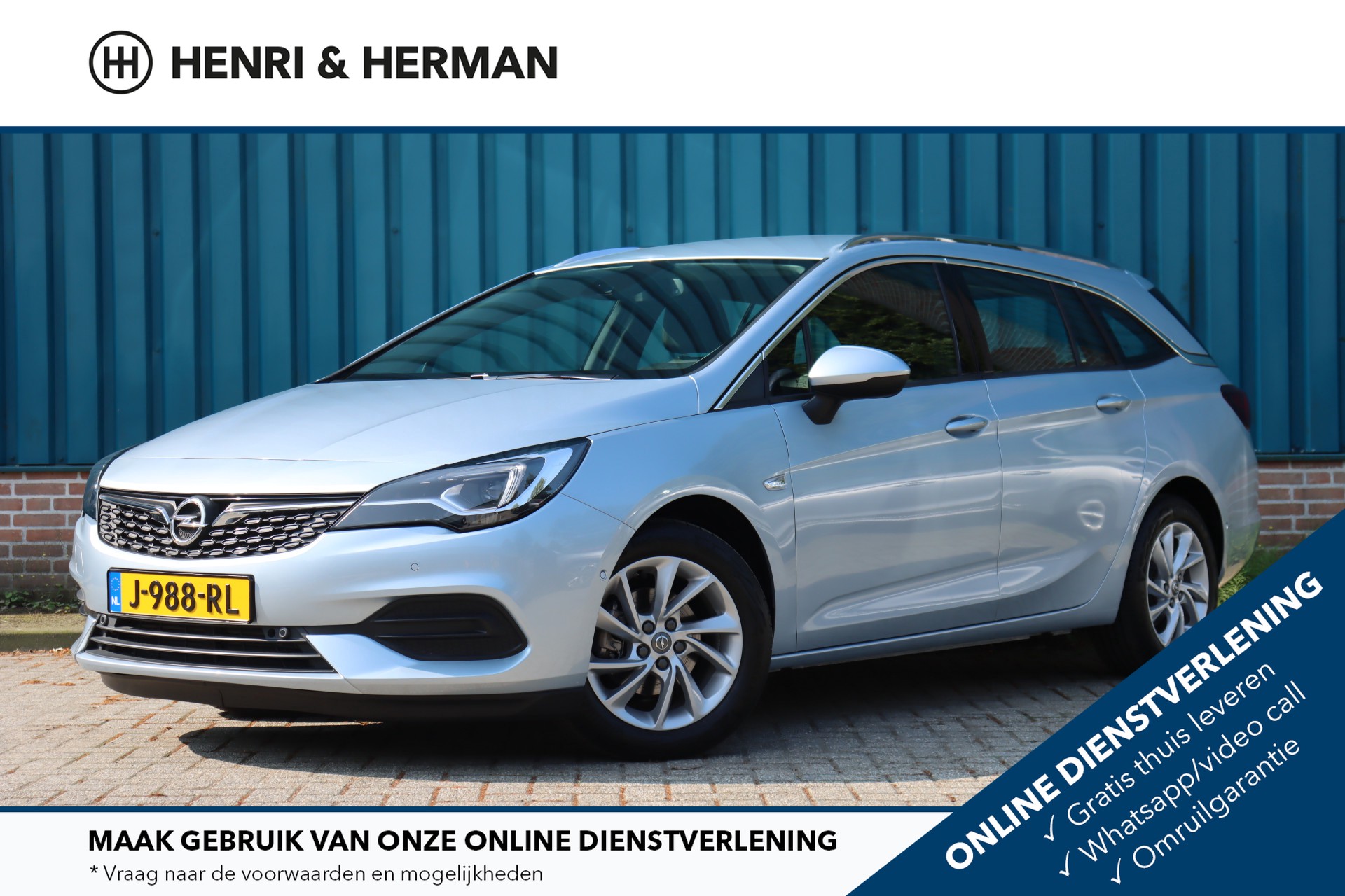 Opel Astra 110pk Turbo Elegance (Alcantara/Camera/NAV./AGR/LED)