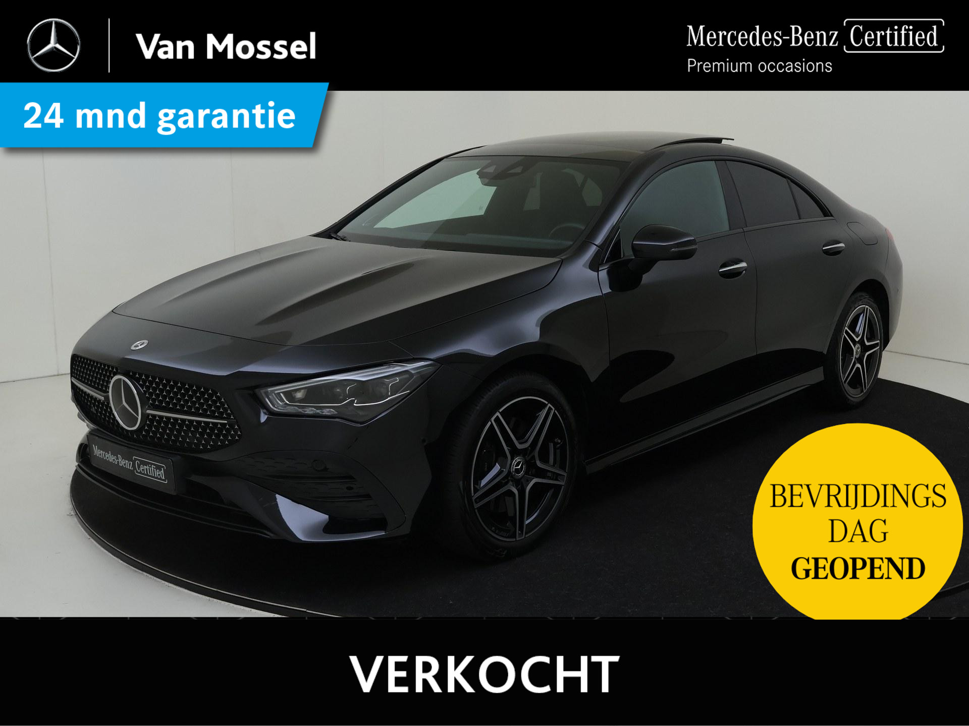 Mercedes-Benz CLA 250 e AMG Line facelift/ Premium Pack/ winter pakket/ Panorama schuifkanteldak/ Night/ Distronic/ Multibeam
