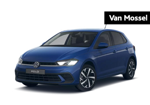 Volkswagen Polo 1.0 TSI Life Edition 95 PK Automaat | #AD | Stoelverwarming | Climate control | Apple Carplay | Android Auto | Navigatie | Telefoon draadloos laden | Keyless access | 16" Lichtmetalen velgen | LED koplampen | Digital cockpit pro | Camera | Ruiten getint |