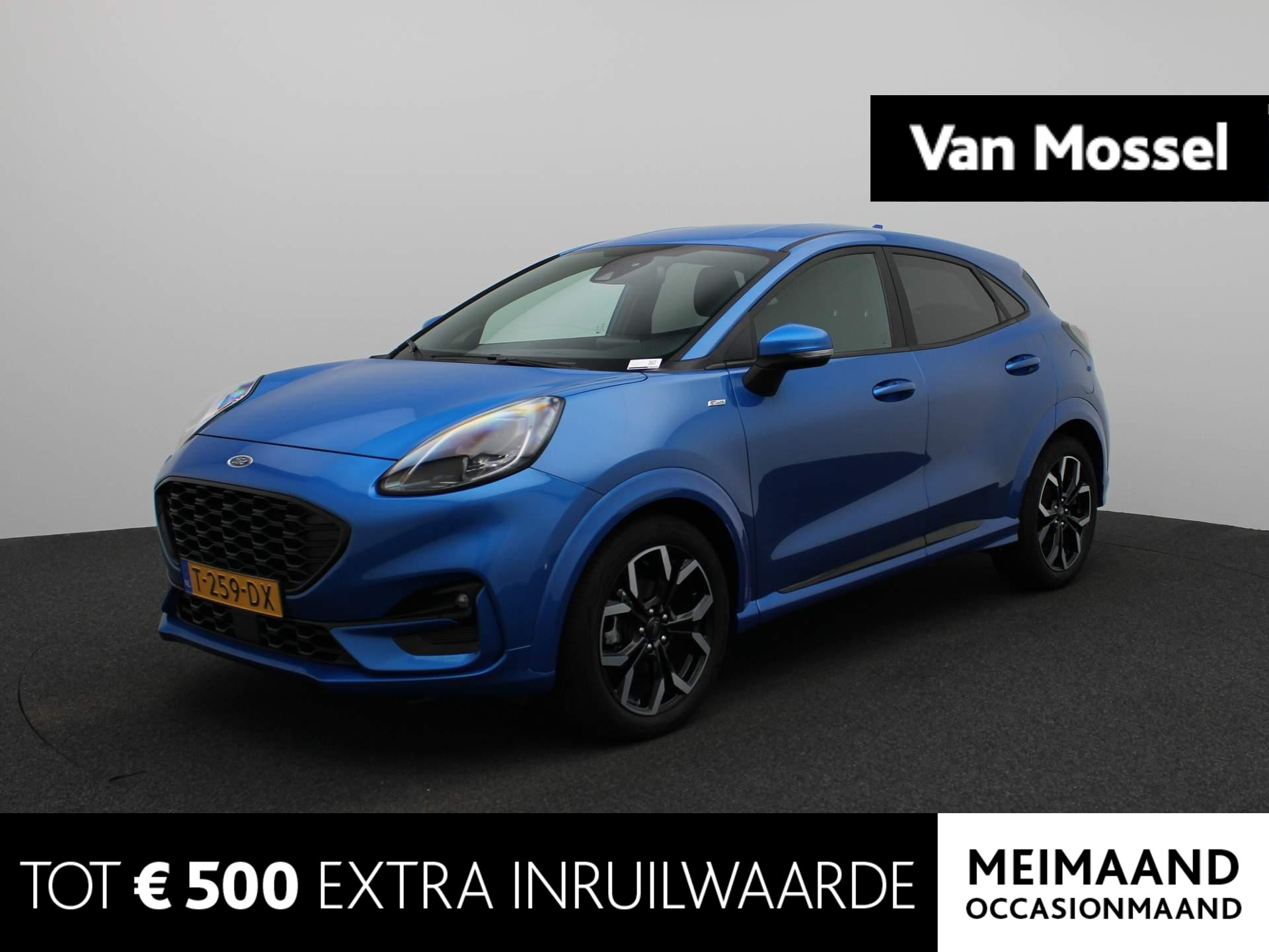 Ford Puma 1.0 EcoBoost Hybrid ST-Line | Half-Leder | Navi | Cruise control  | Parkeersensoren achter | LED |