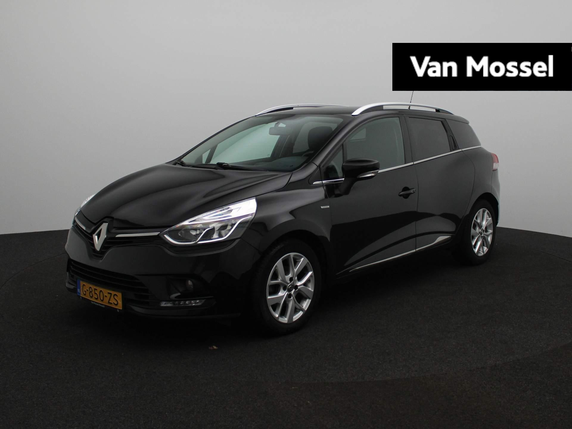 Renault Clio Estate TCe 90 Limited | Airco | Medianav Navigatie | Parkeersensoren achter | Privacy glas | Metaalkleur | Lichtmetalen velgen | Omlijsting ramen in Chrome | Renault Handsfree card |