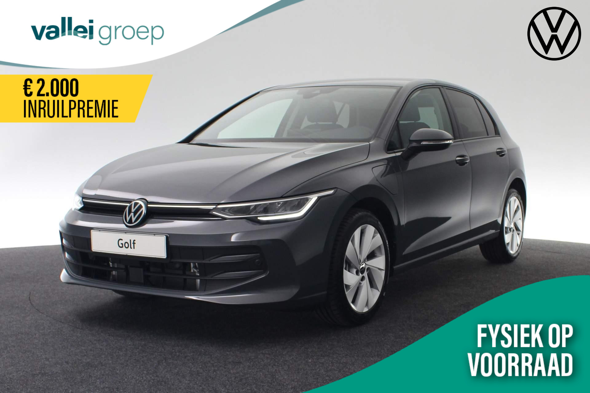 Volkswagen Golf 1.5 eHybrid 204PK DSG Life Edition | Cam | LED | Keyless | Navi | Park Assist | ACC | 17 inch