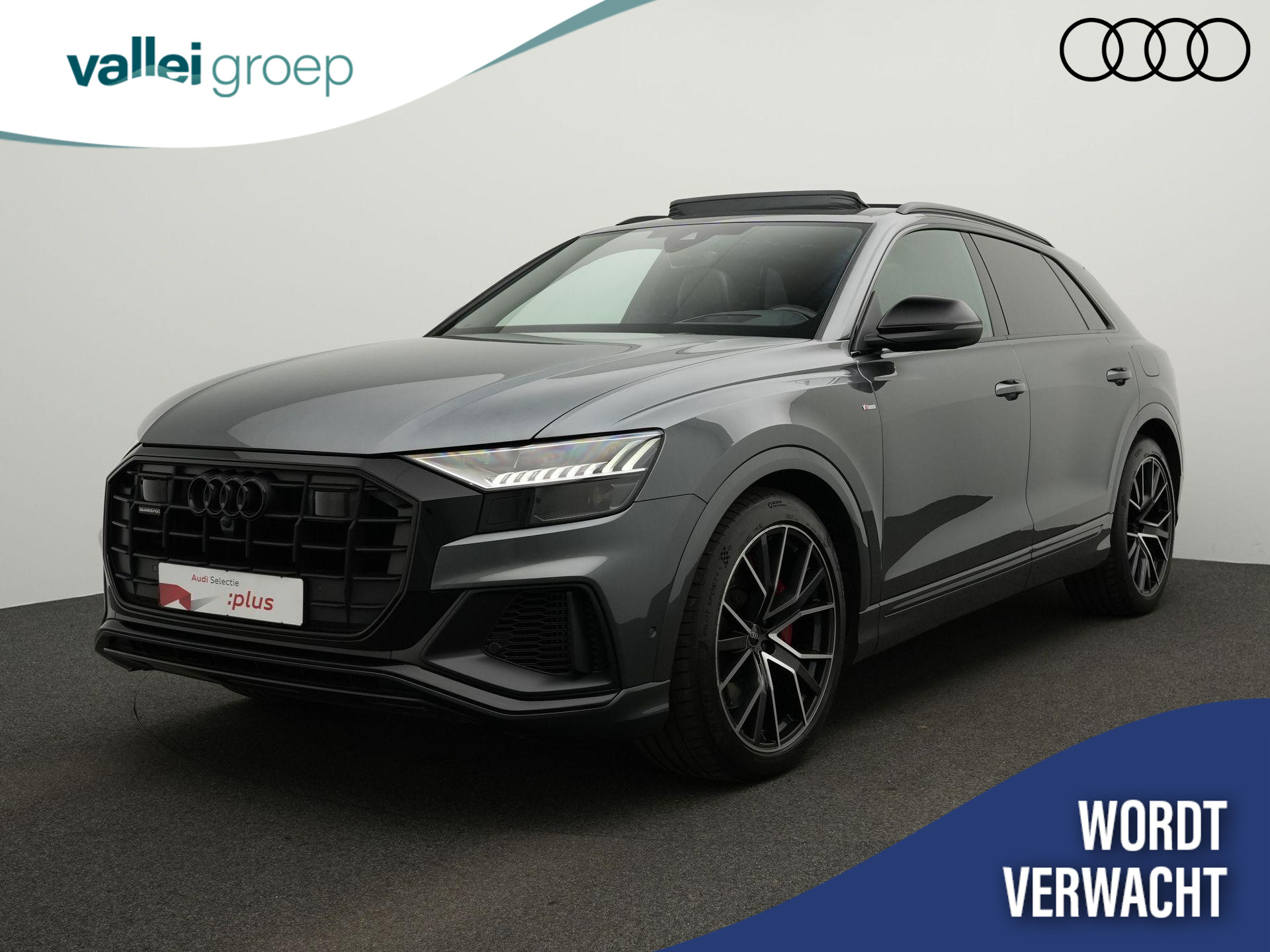 Audi Q8 60 TFSI e 463 pk quattro Pro Line S Competition | Panoramadak | Leder | Nachtzicht | Geheugen-/massagestoelen | Head-up display | Bang & Olufsen