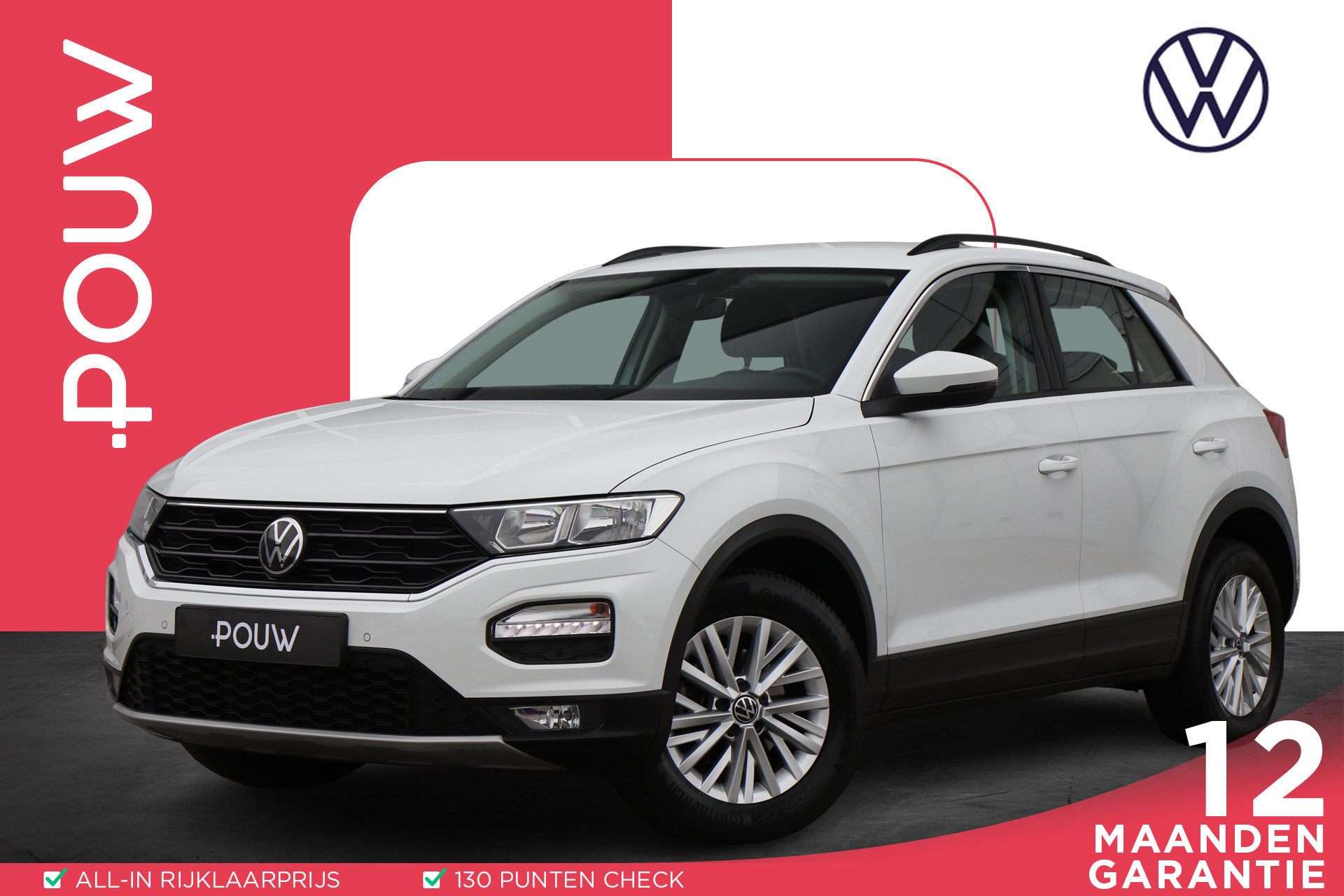 Volkswagen T-Roc 1.0 TSI 110pk Style | App Connect | Cruise Control | Parkeersensoren |
