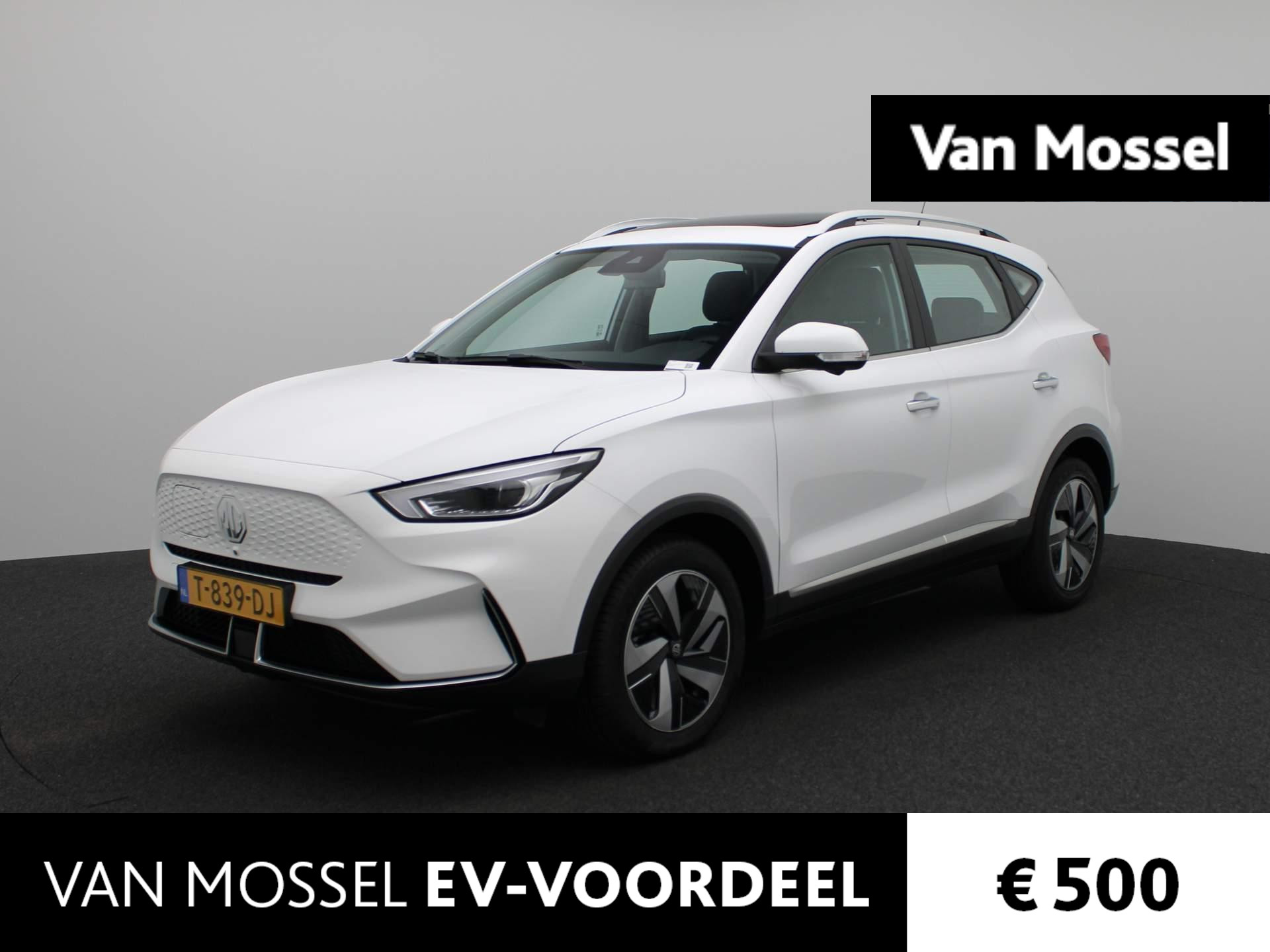 MG ZS-EV Standard Range Luxury 50 kWh | Leder | Panoramadak | Led Koplampen | Navi | 360 Camera | Stoelverwarming |