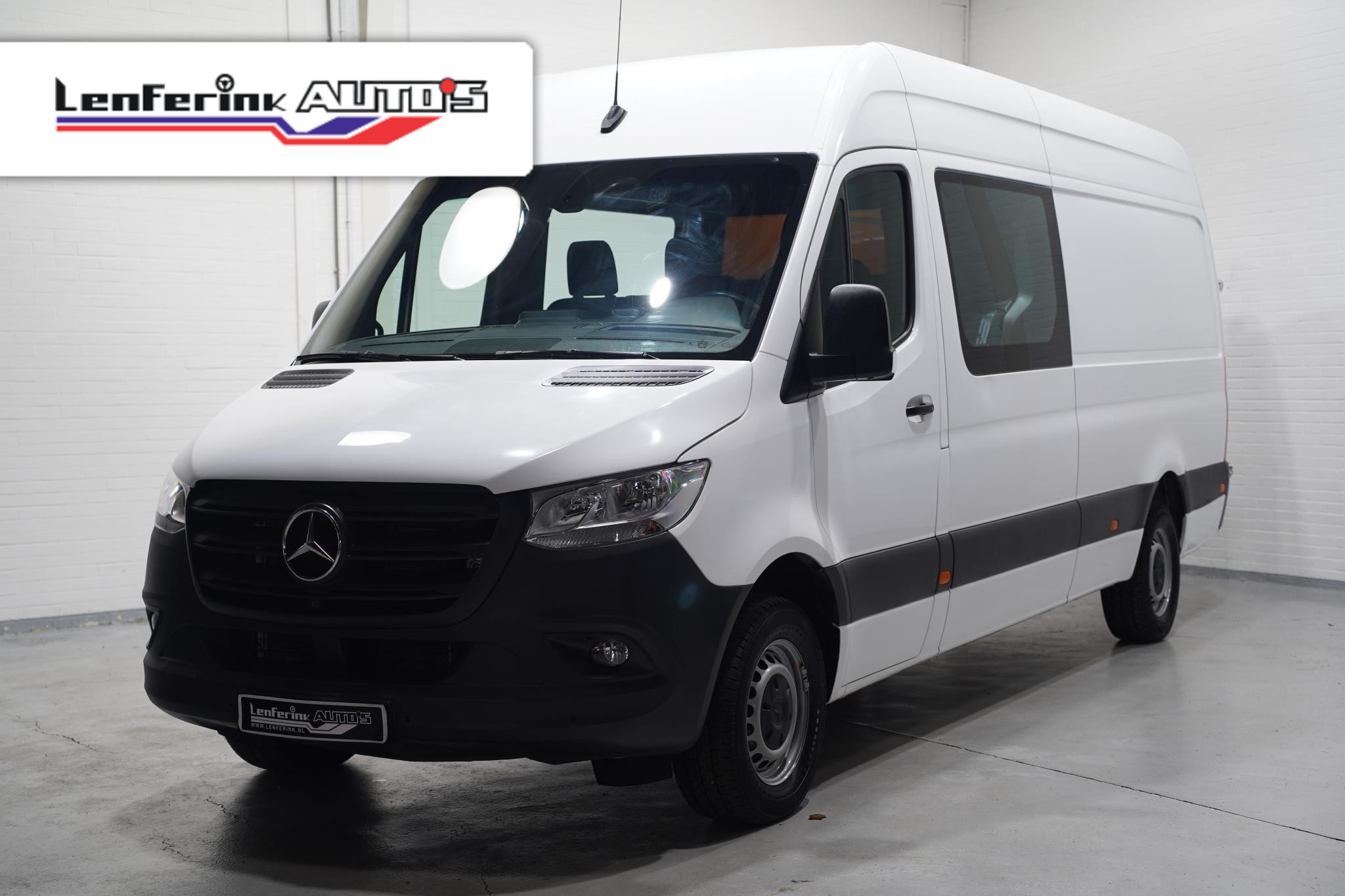 Mercedes-Benz Sprinter 315 CDI 150 pk Dubbel Cabine L3 Navi, 360 Camera Cruise control, Laadruimte Pakket, PDC V+A, Opstap