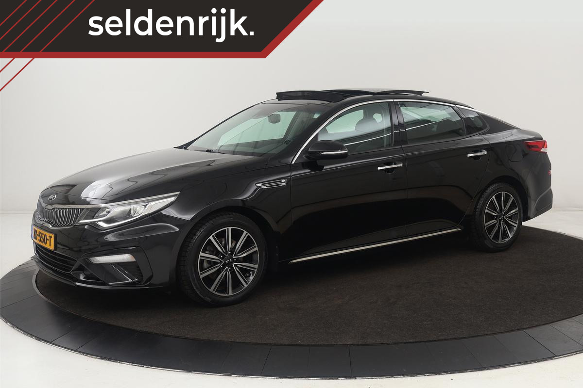 Kia Optima 1.6 T-GDI DynamicPlusLine | Panoramadak | Harman/Kardon | Stoelverwarming | Carplay | Camera | Half leder | Stuurverwarming | Navigatie