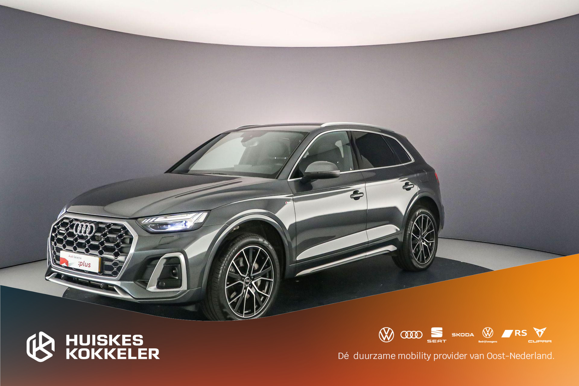 Audi Q5 50 TFSI e S Edition | Matrix Led | B&O| Alcantara | Ambient. Plus | S-Line | 20 inch | Elek. Stoel |
