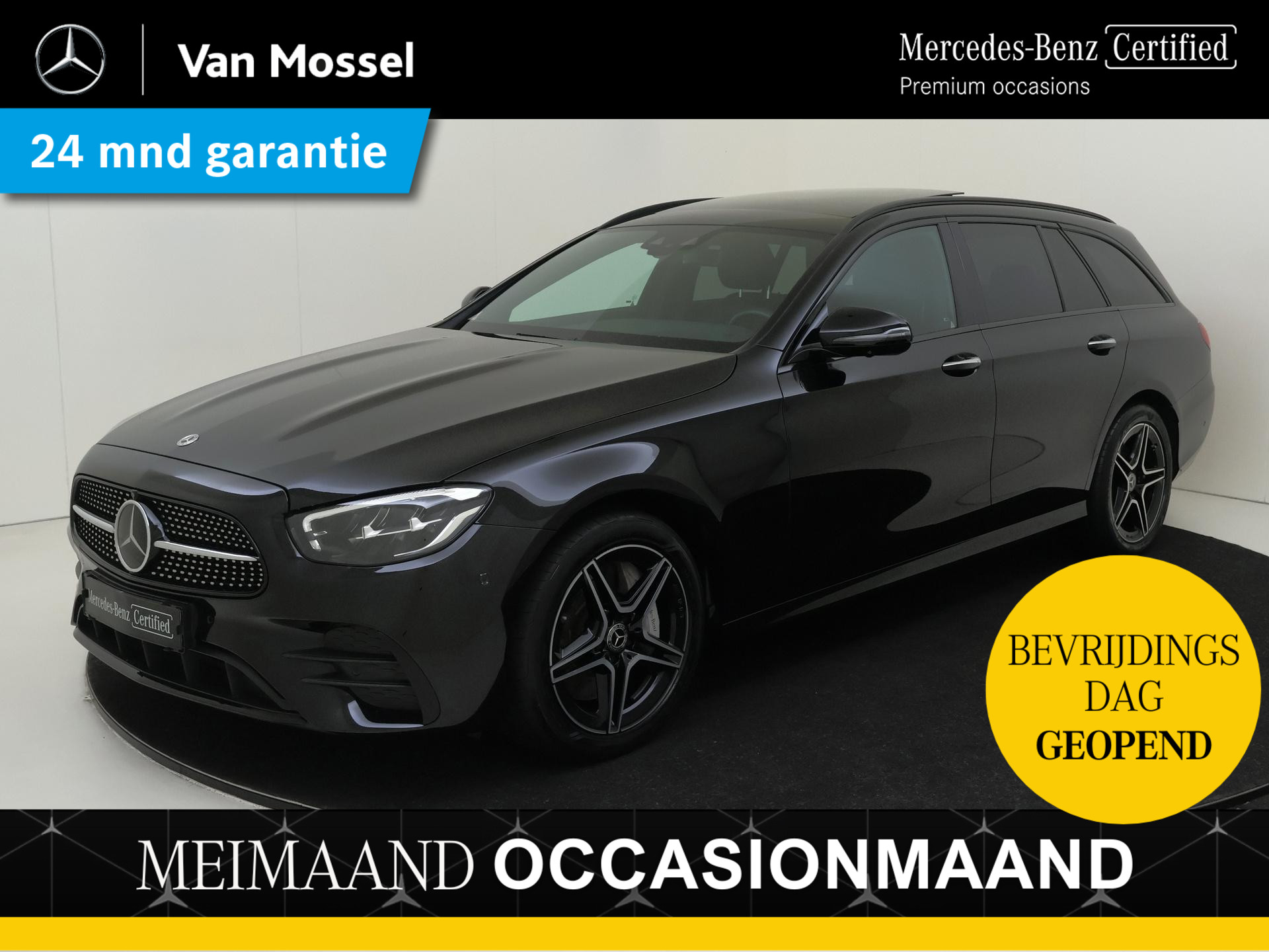 Mercedes-Benz E-Klasse Estate 300 e AMG Line / Panoramadak/ Night/ Memory/ Burmester/ Rijassistentiepakket