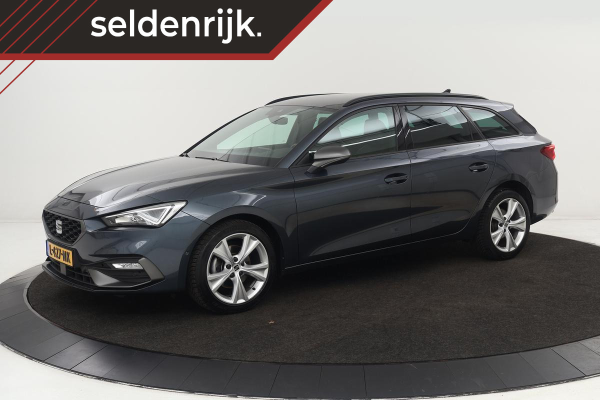 SEAT Leon 1.5 eTSI FR Intens | Stoel & stuurverwarming | Adaptive cruise | Trekhaak | Carplay | Sfeerverlichting | Camera | Navigatie