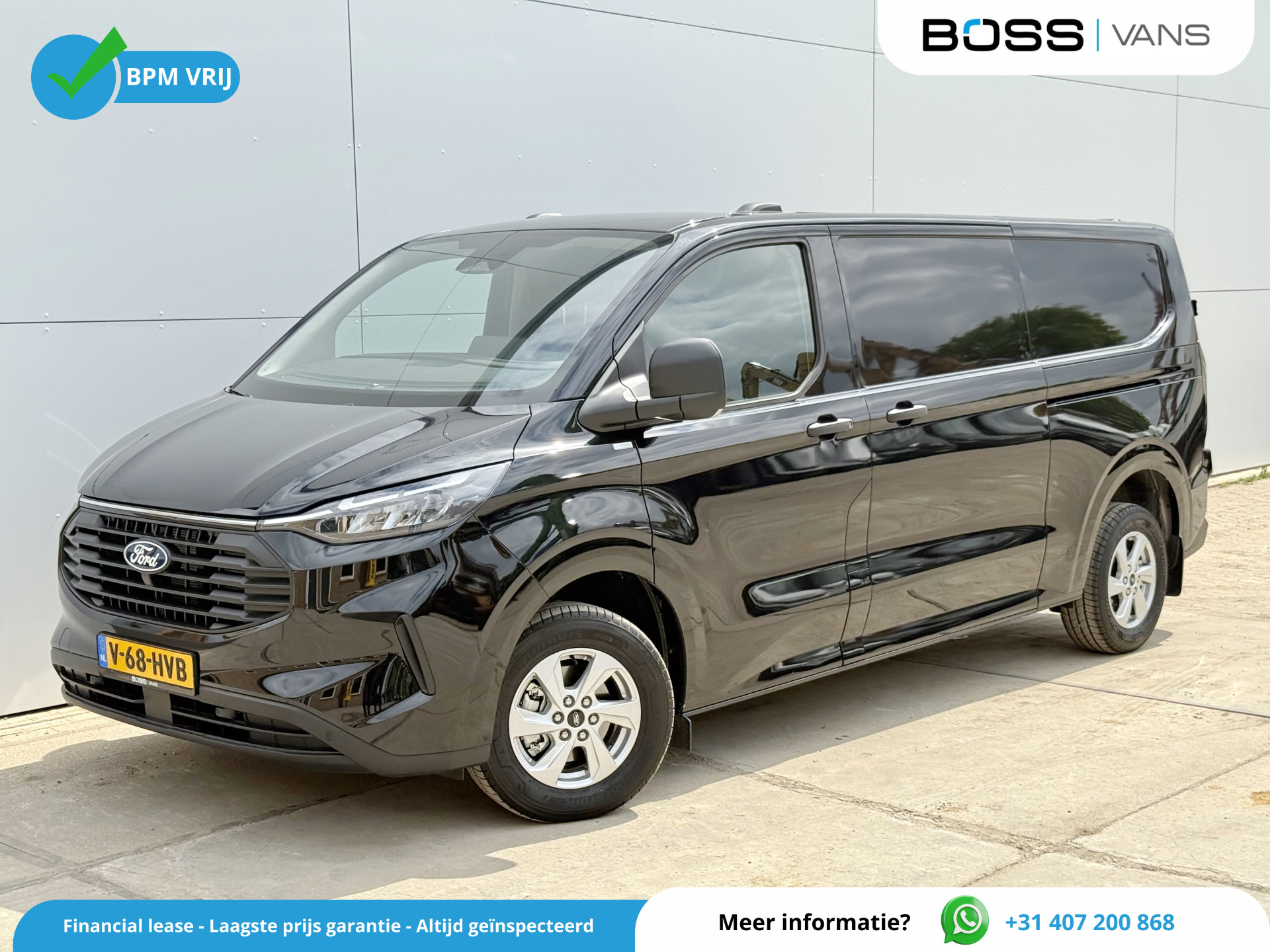Ford Transit Custom 2.0 TDCI 170pk L2H1 Automaat Dubbele Schuif Adaptieve Cruise Control Carplay Camera Parkeersensoren voor achter BPM VRIJ