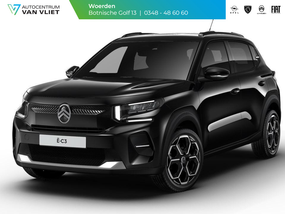 Citroën ë-C3 Max 113pk 44 kWh | Boordlader 11kW - 3 fasen |