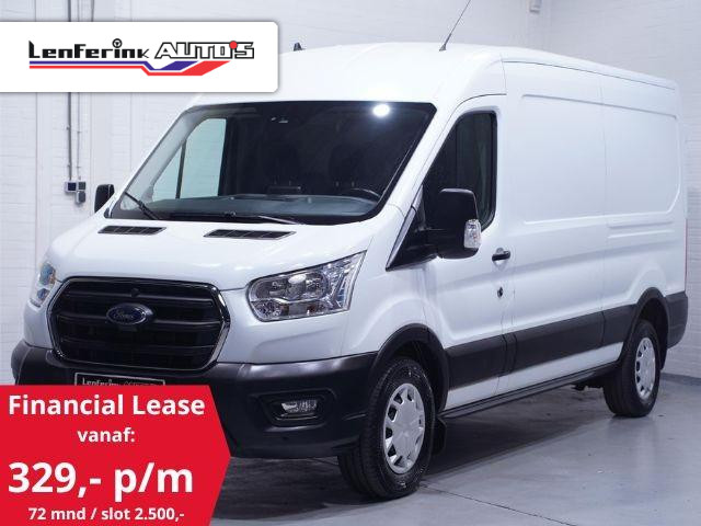 Ford Transit 2.0 TDCI 170 pk Aut. L3H2 Trend Airco, Trekhaak Camera, Laadruimte Pakket, PDC V+A, 3-Zits