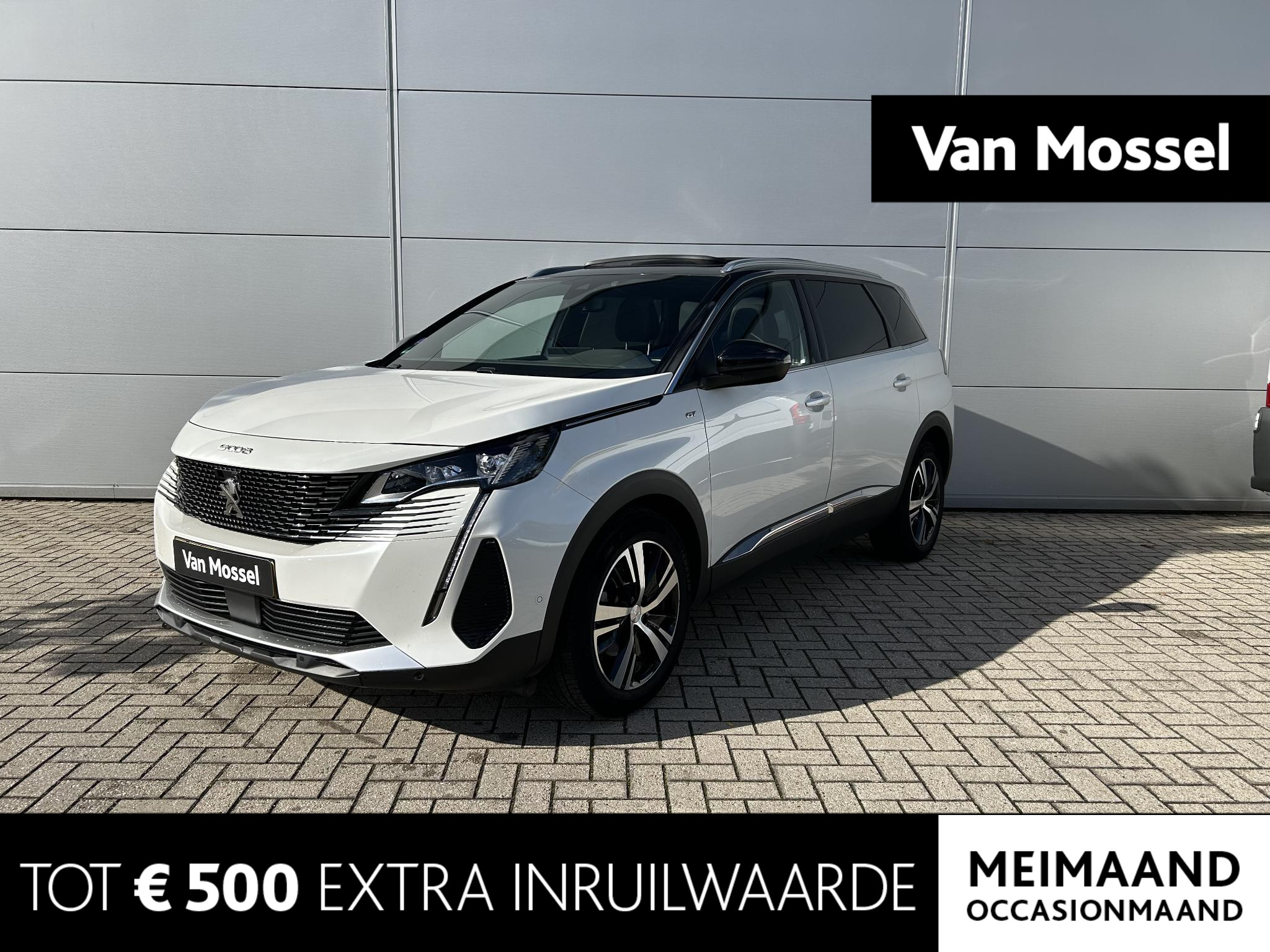 Peugeot 5008 1.6 PureTech GT | Automaat | Elektrisch verstelbare stoelen | Panoramisch schuifdak | Trekhaak | Stoelverwarming\massage functie | Alle Opties