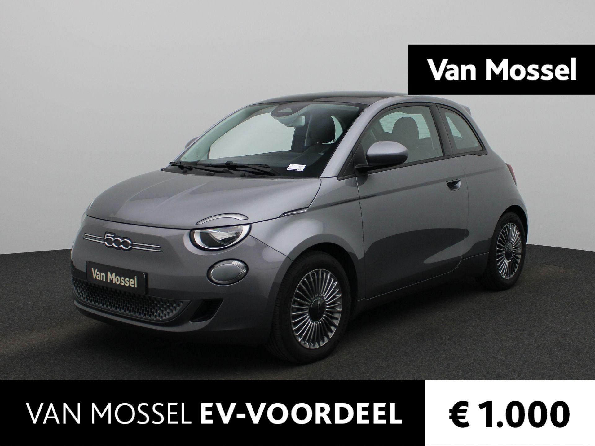 Fiat 500e Icon 42 kWh | Navigatie | Panoramadak | Camera | Climate Controle | Cruise controle | LMV 16"|