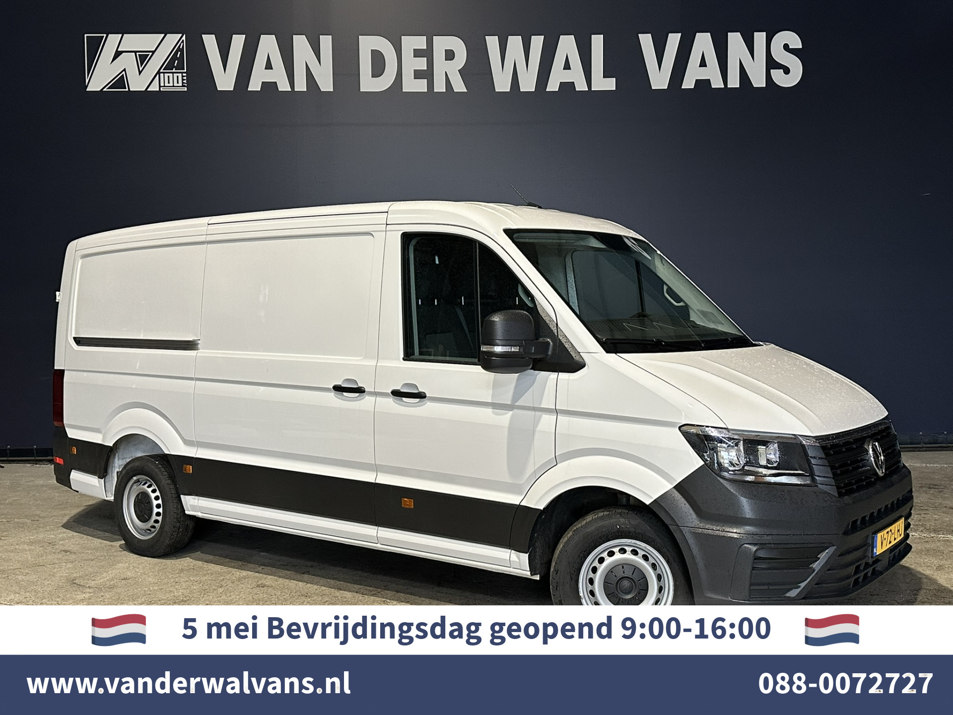 Volkswagen Crafter 2.0 TDI 141pk L3H2 L2H1 Euro6 Airco | Camera | Apple Carplay | Android Auto | 3000kg Trekhaak Bijrijdersbank