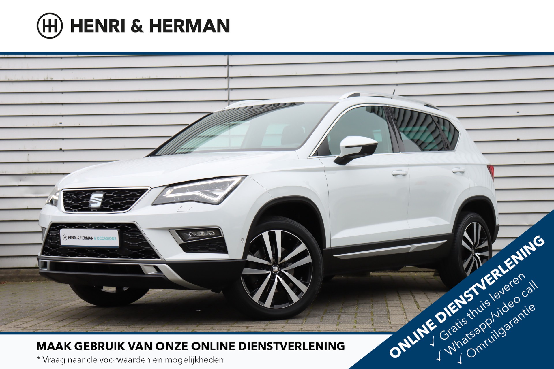 Seat Ateca 150pk TSI Xcellence (Camera/T.haak/1ste eig./Winterpack/Alcantara/LED)