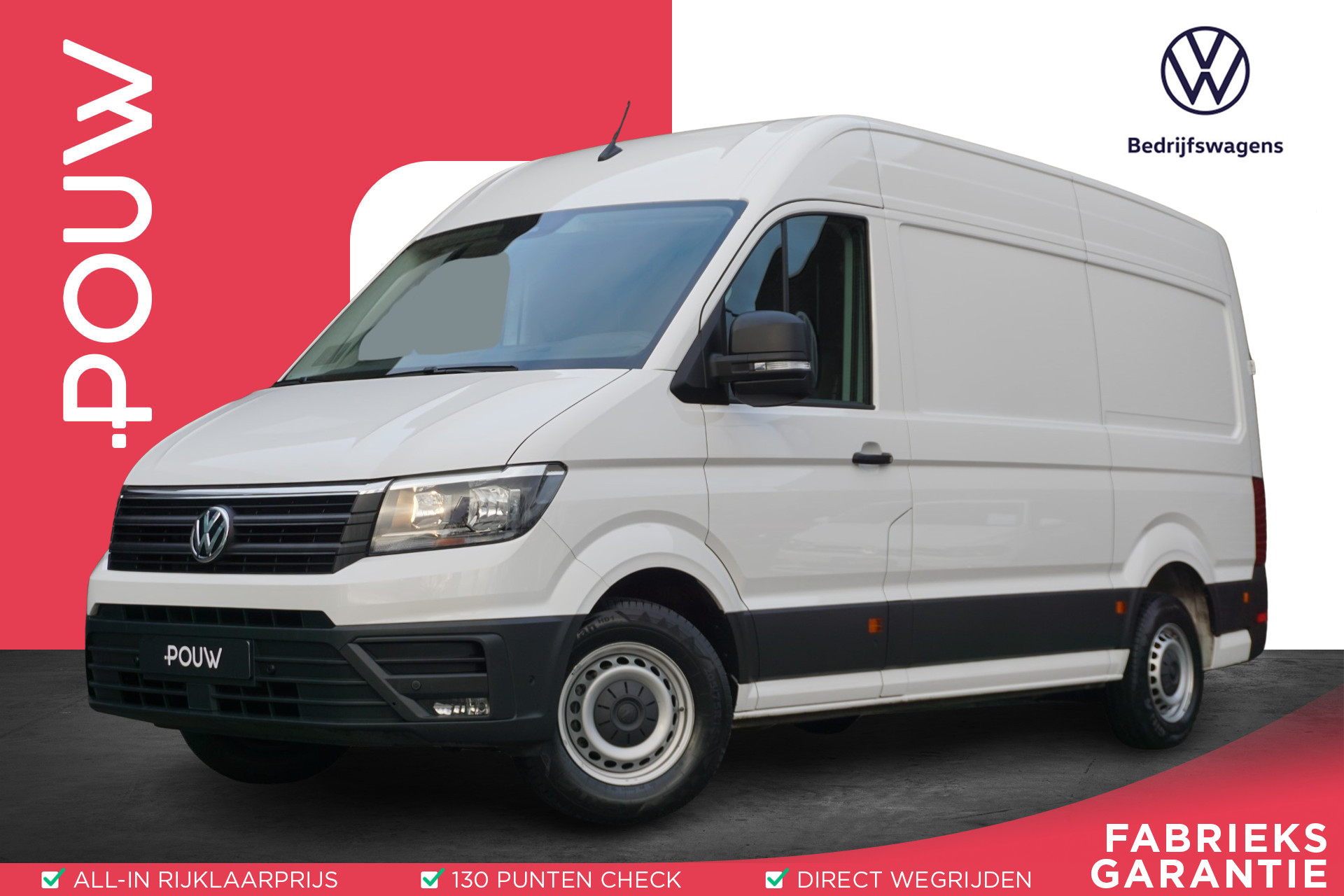 Volkswagen Crafter 35 2.0 TDI 140pk L3H3 Highline | App Connect Navigatie | Betonplex Laadvloer