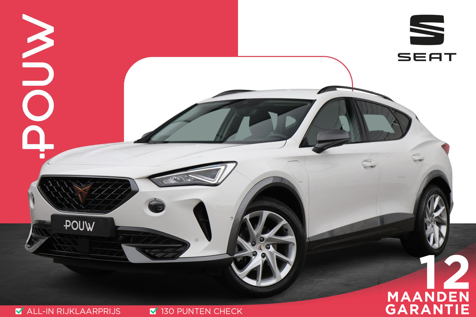 CUPRA Formentor 1.4 e-Hybrid 204pk DSG | SoH 98% | Trekhaak | App Connect | Achteruitrijcamera