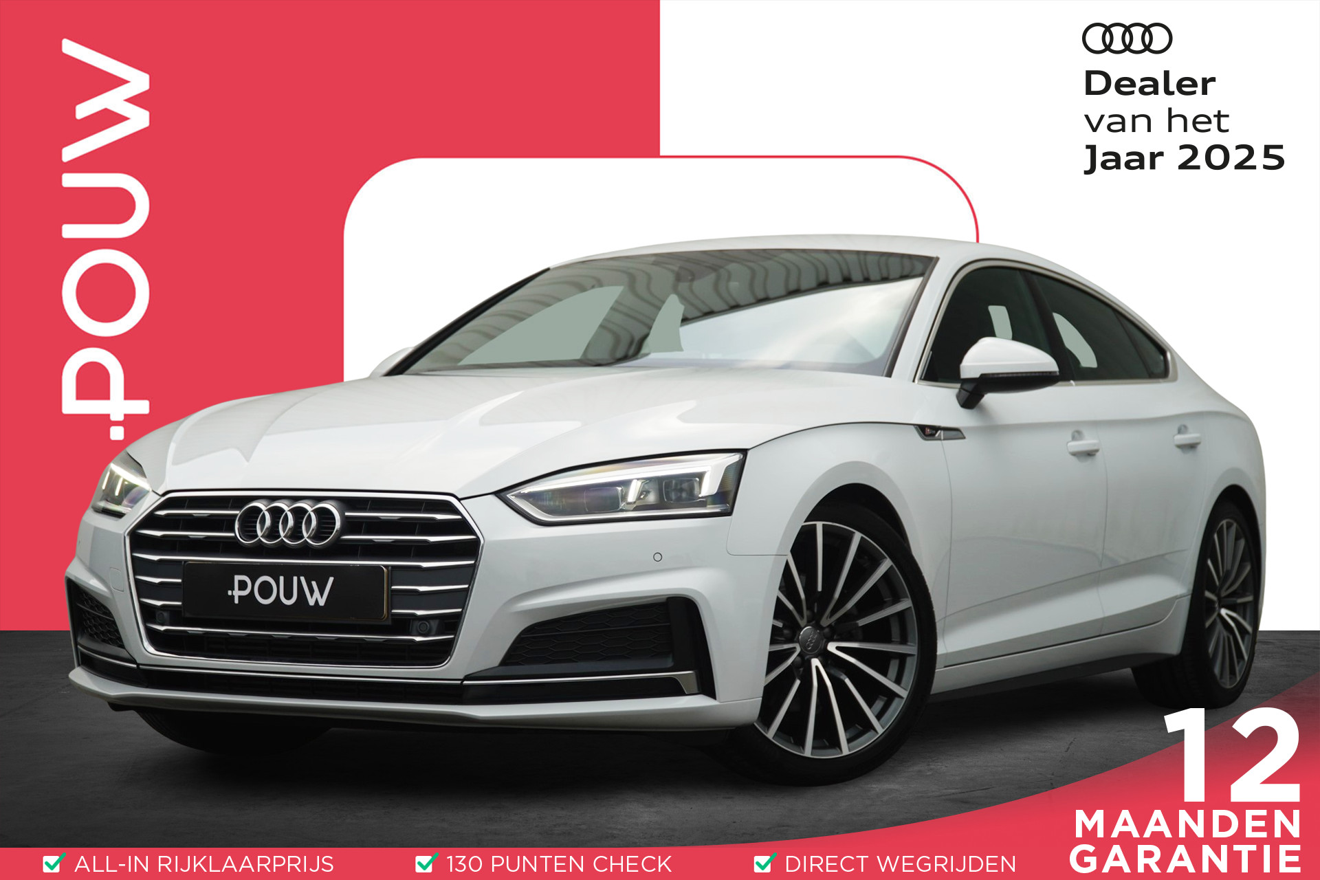 Audi A5 Sportback 40 TFSI 190pk Sport S-line Edition | Voorstoelen Verwarmd | Cruise Control | Sportonderstel