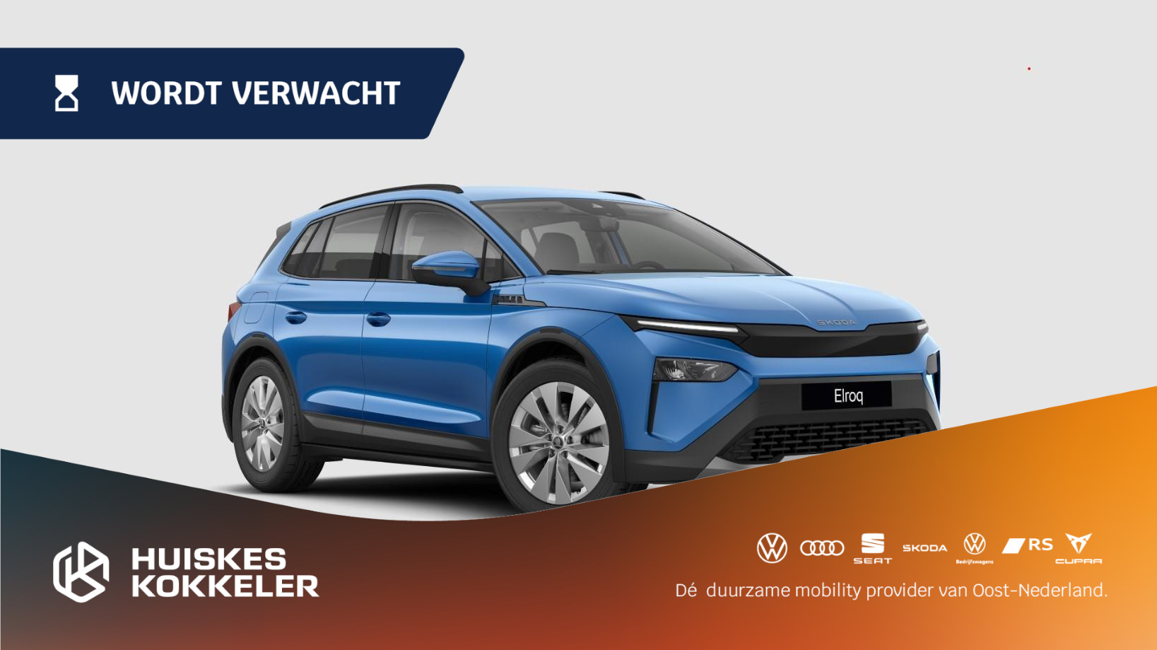 Škoda Elroq Selection 50 55kWh unieke aktie Full operational lease €475,- all-in!